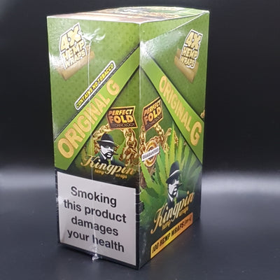 Kingpin Hennep Wraps - 4 Stuks - Origineel