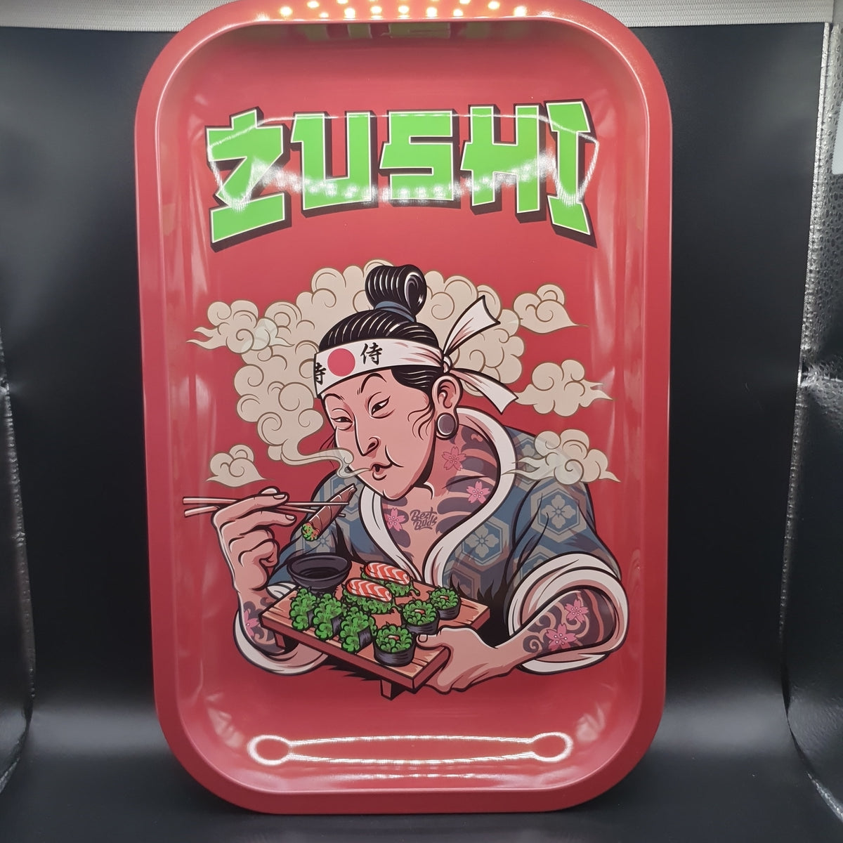 Zushi Small Metal Rolling Tray R420 Supplies