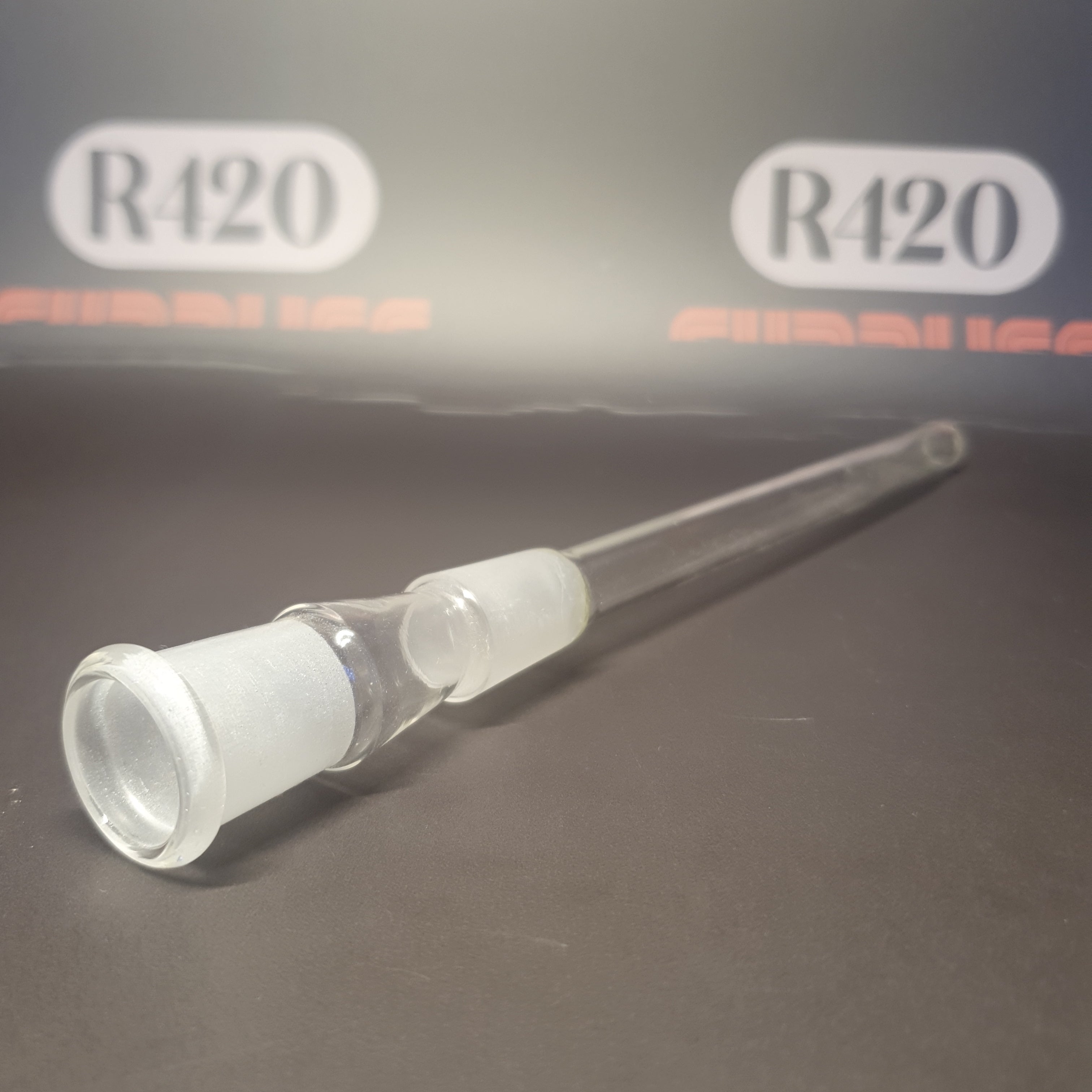 Glass Downstem - 18mm - 185mm long