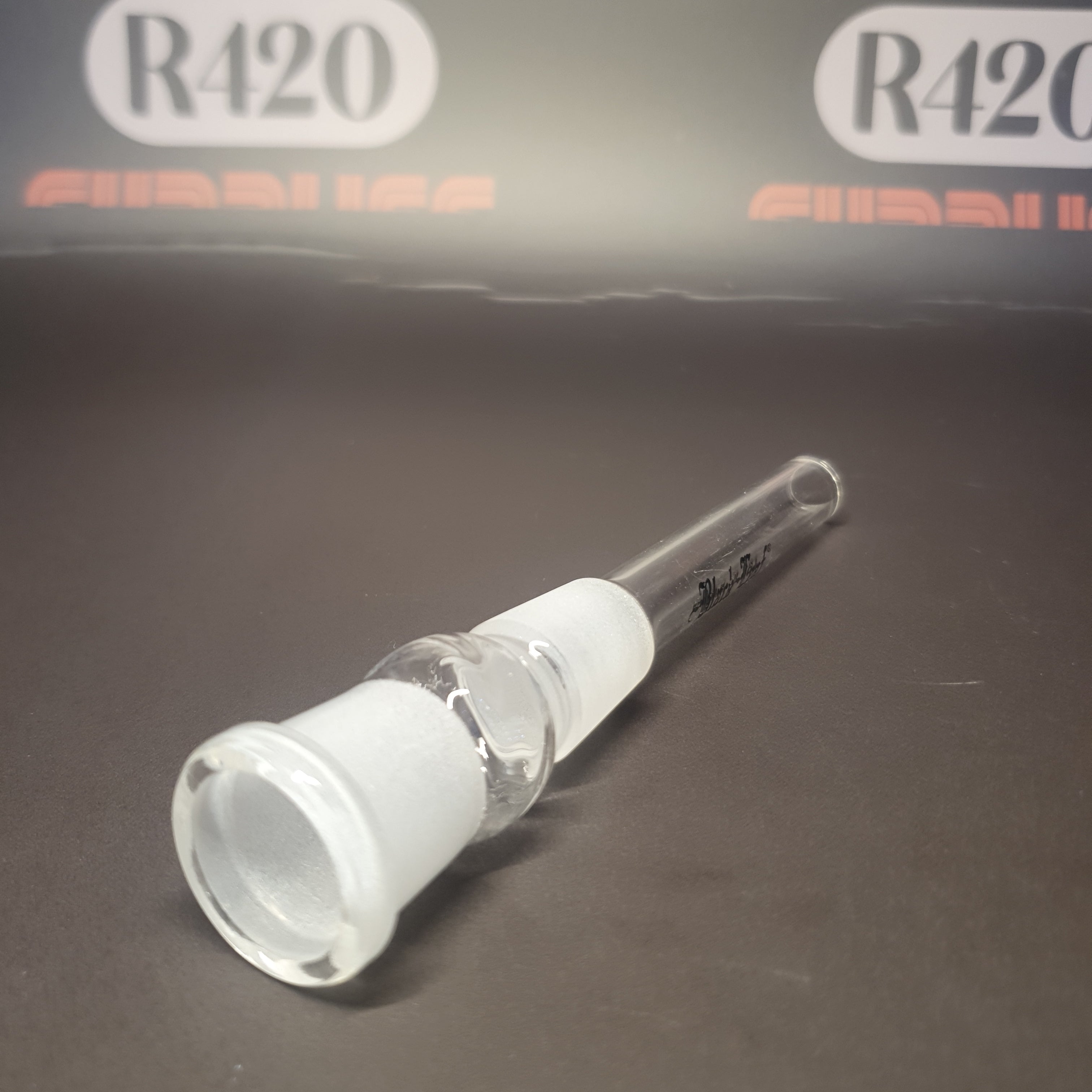 Glass Downstem - 18mm - 80mm long