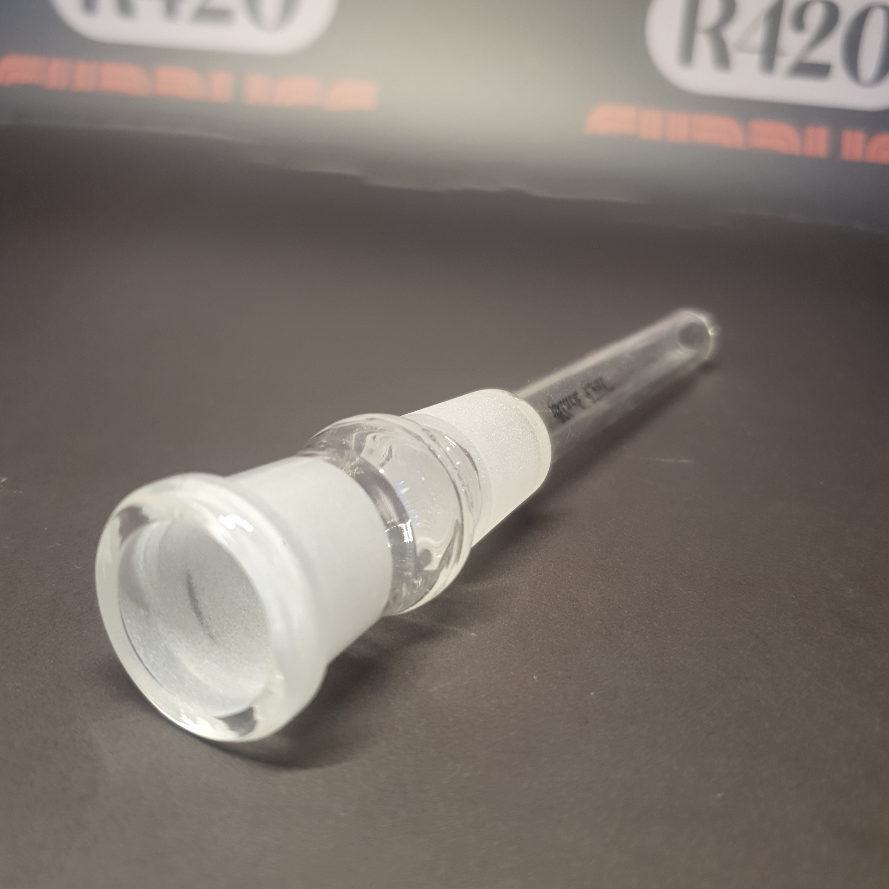 Glass Downstem - 18mm - 90mm long
