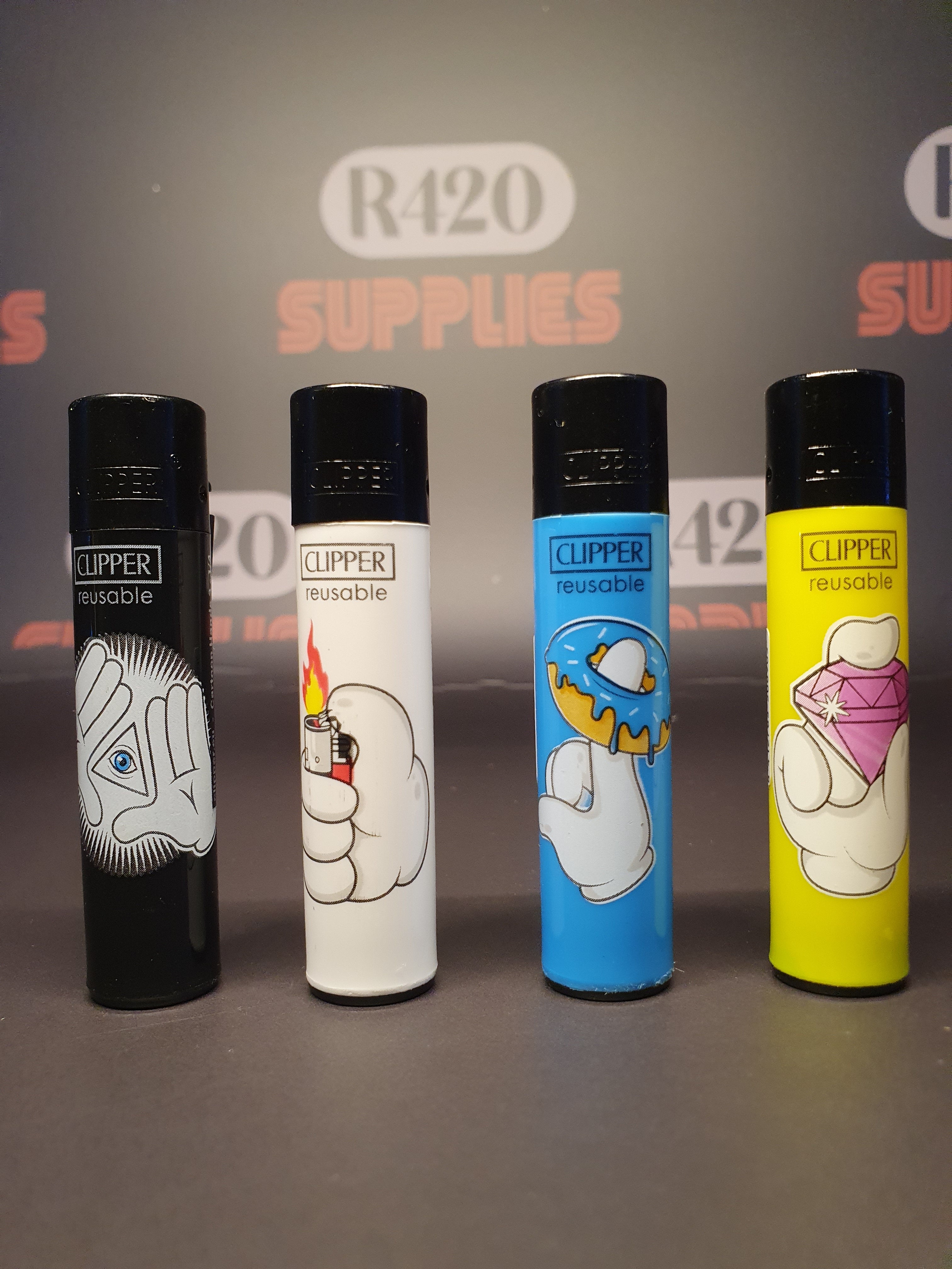 Clipper Lighter - Cartoon Hands #3