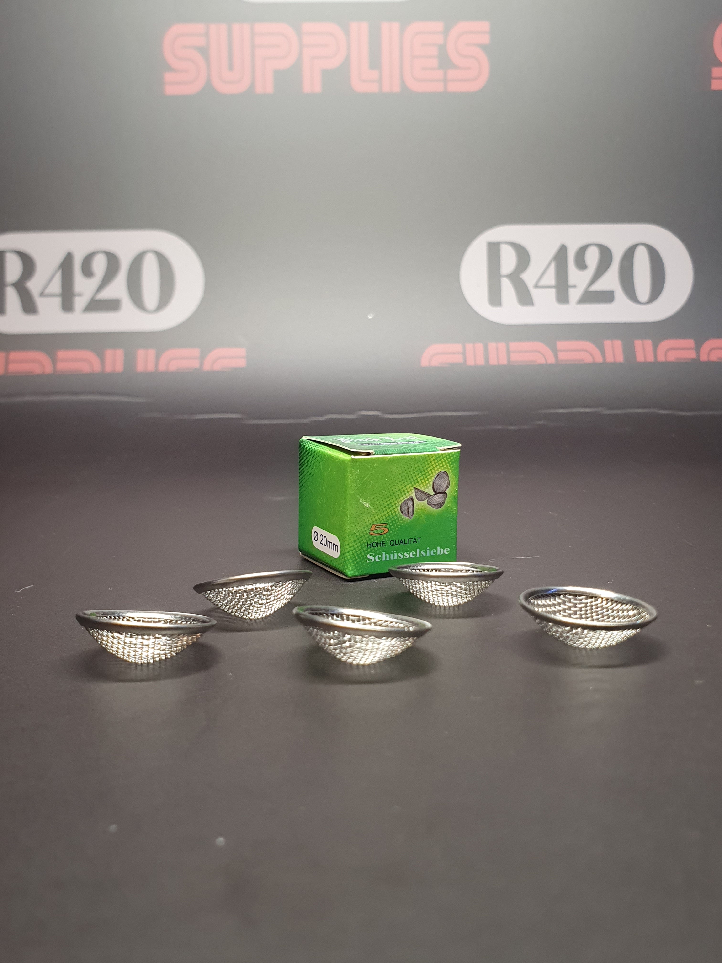 Stainless Steel BOWL Screen - 20mm