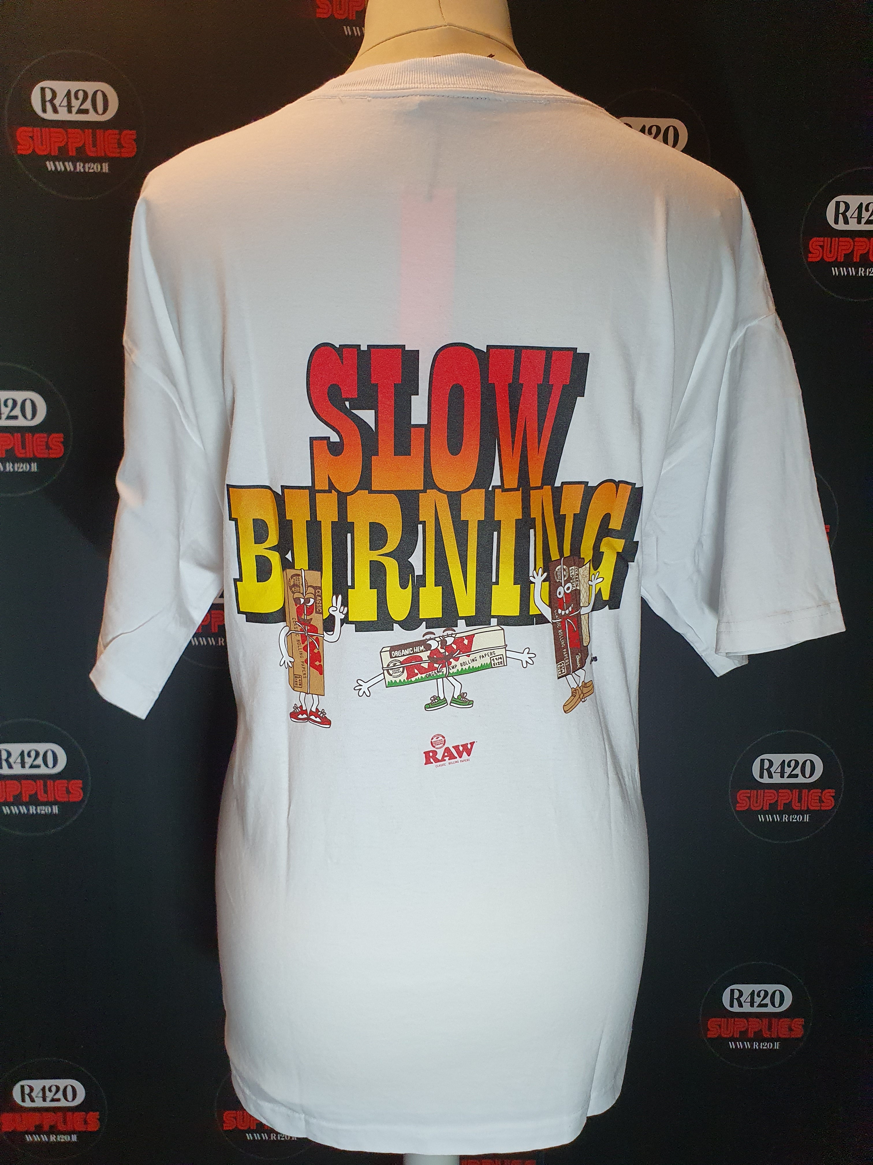 RAW x Interbreed Slow Burn T-Shirt - White