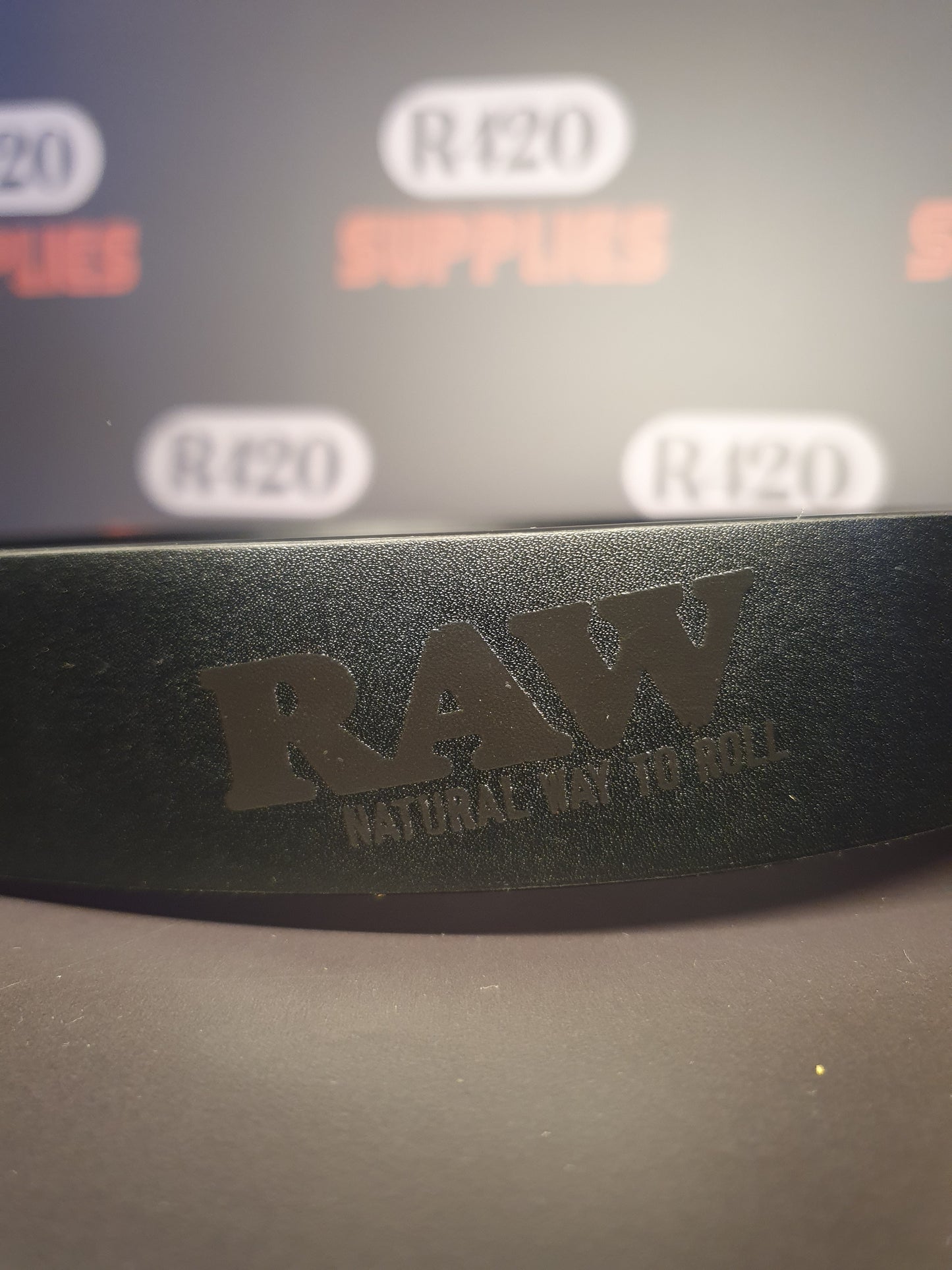 RAW Vegan Leather Belt & Metal Buckle