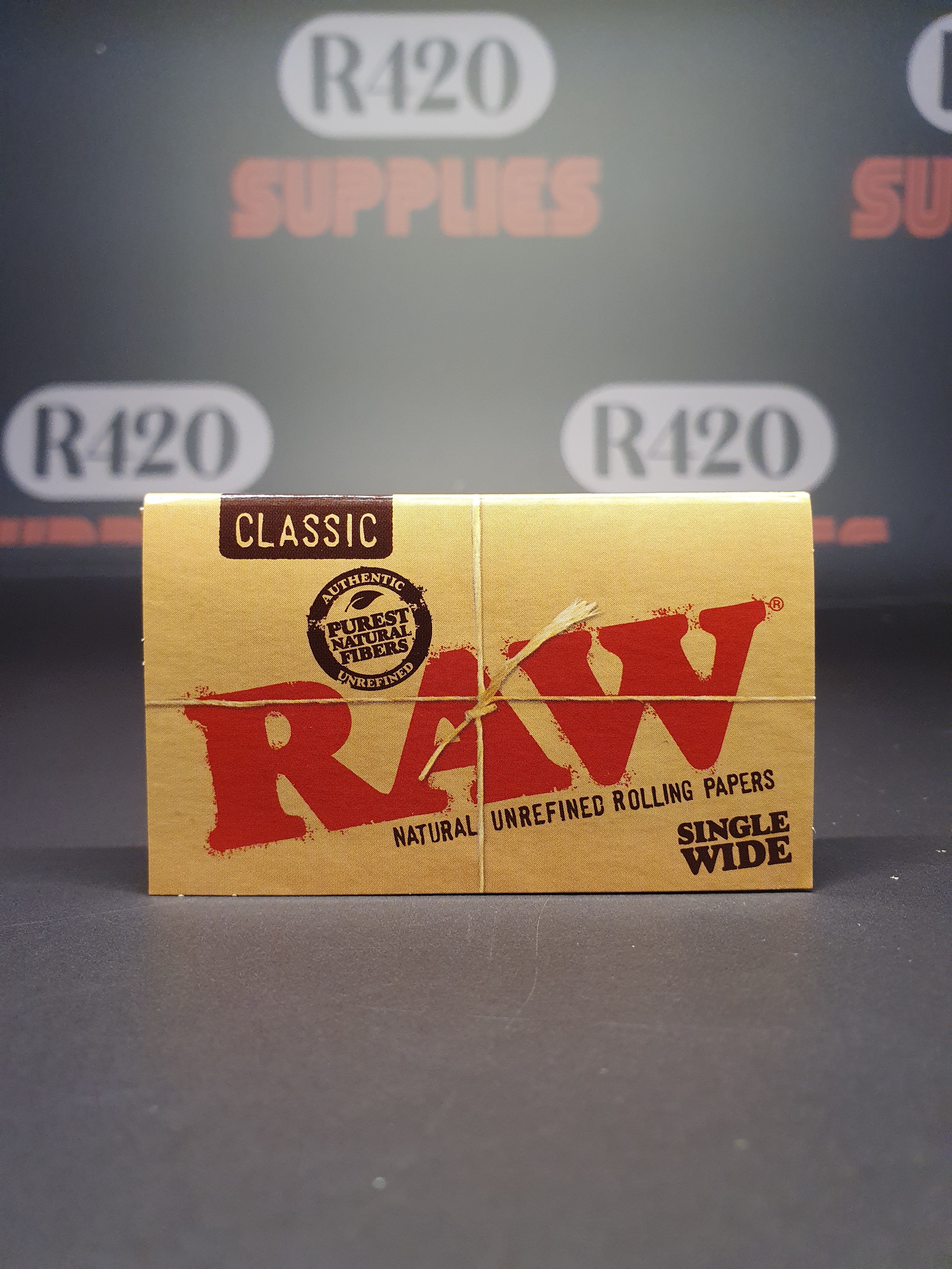 RAW Classic Single Wide - Double Window - 100 Leaves