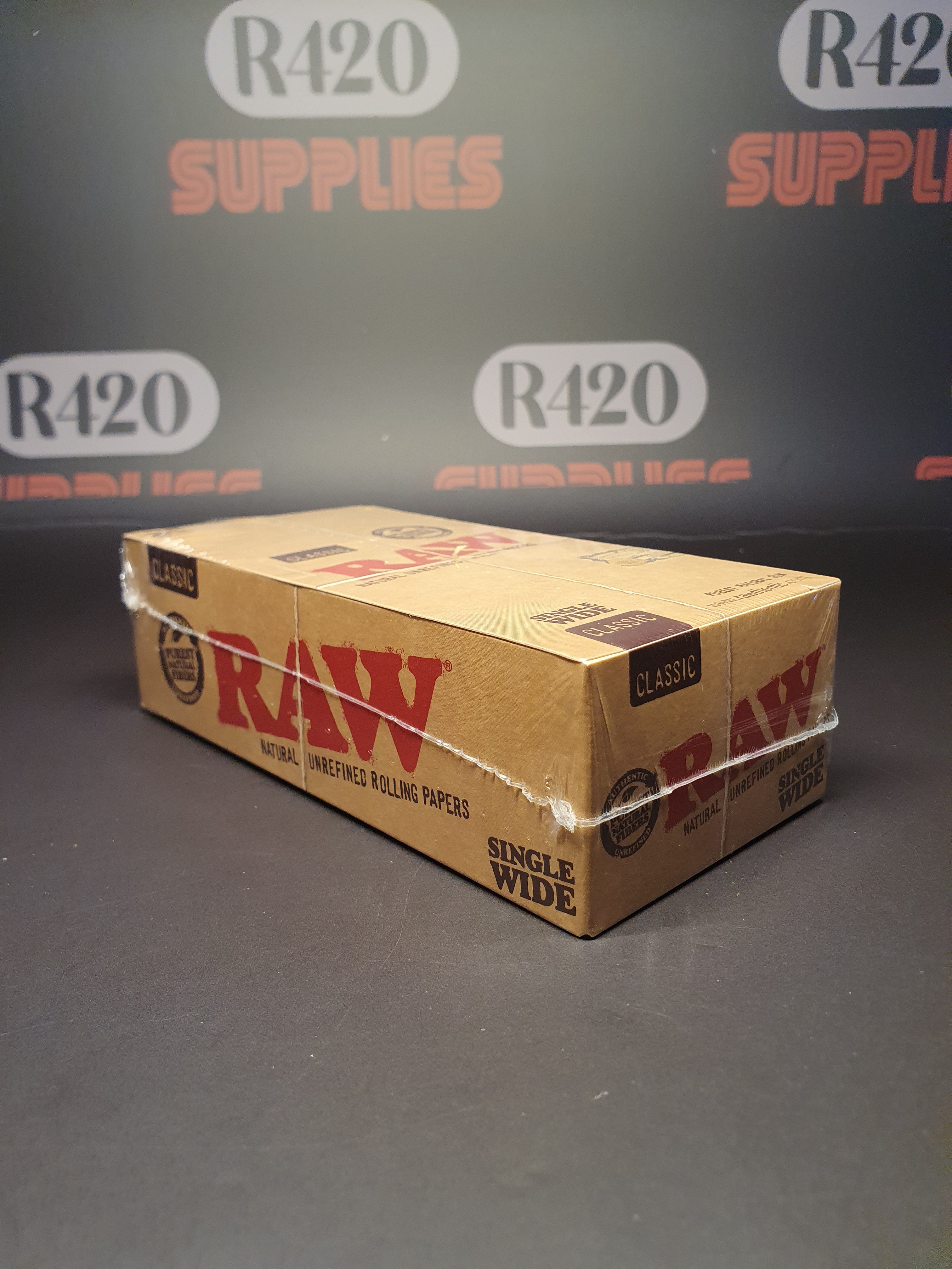 RAW Classic Single Wide - Double Window - 100 Leaves