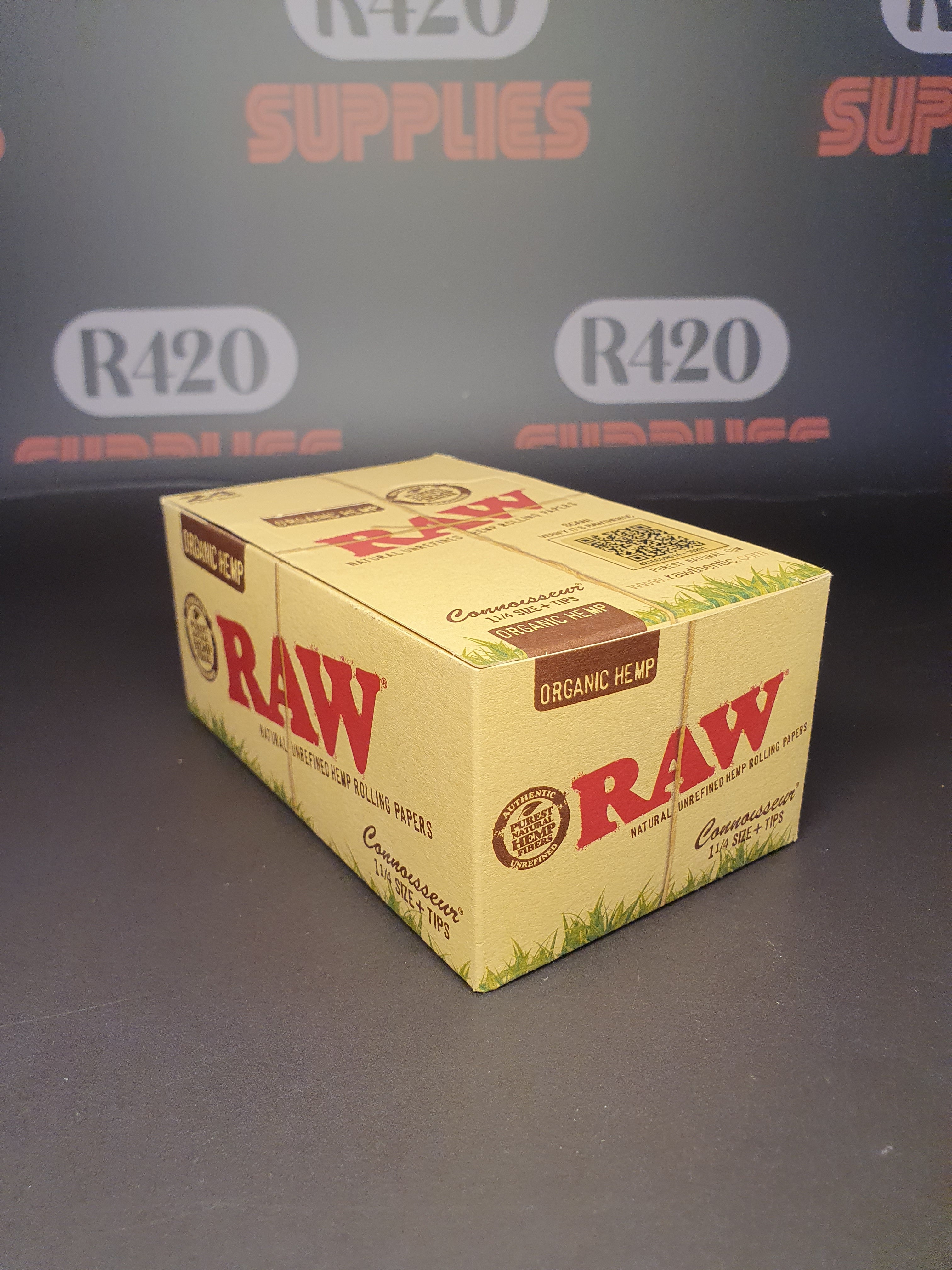 RAW Organic Hemp Connoisseur 1¼