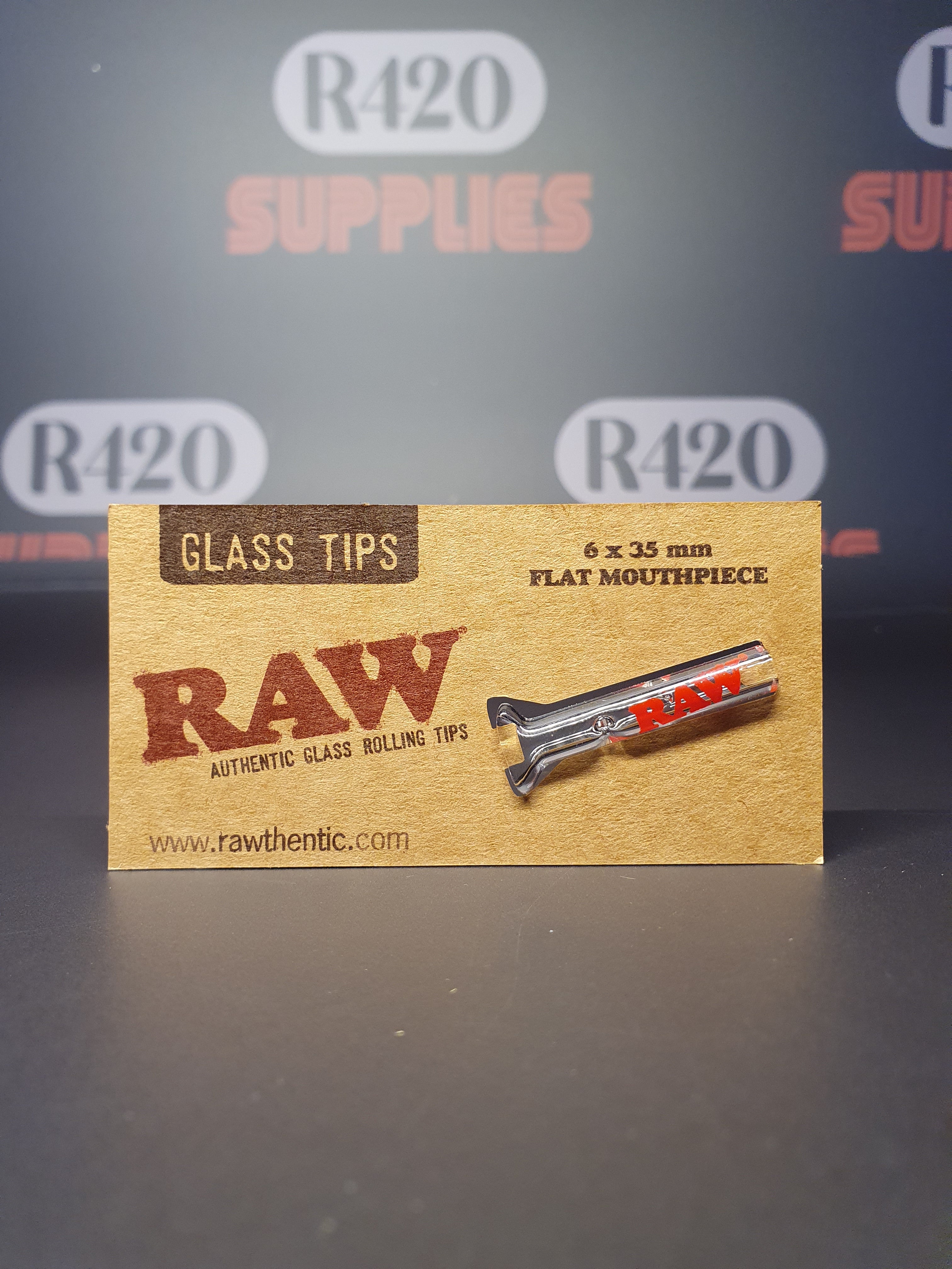 RAW Glass Tip - Flat