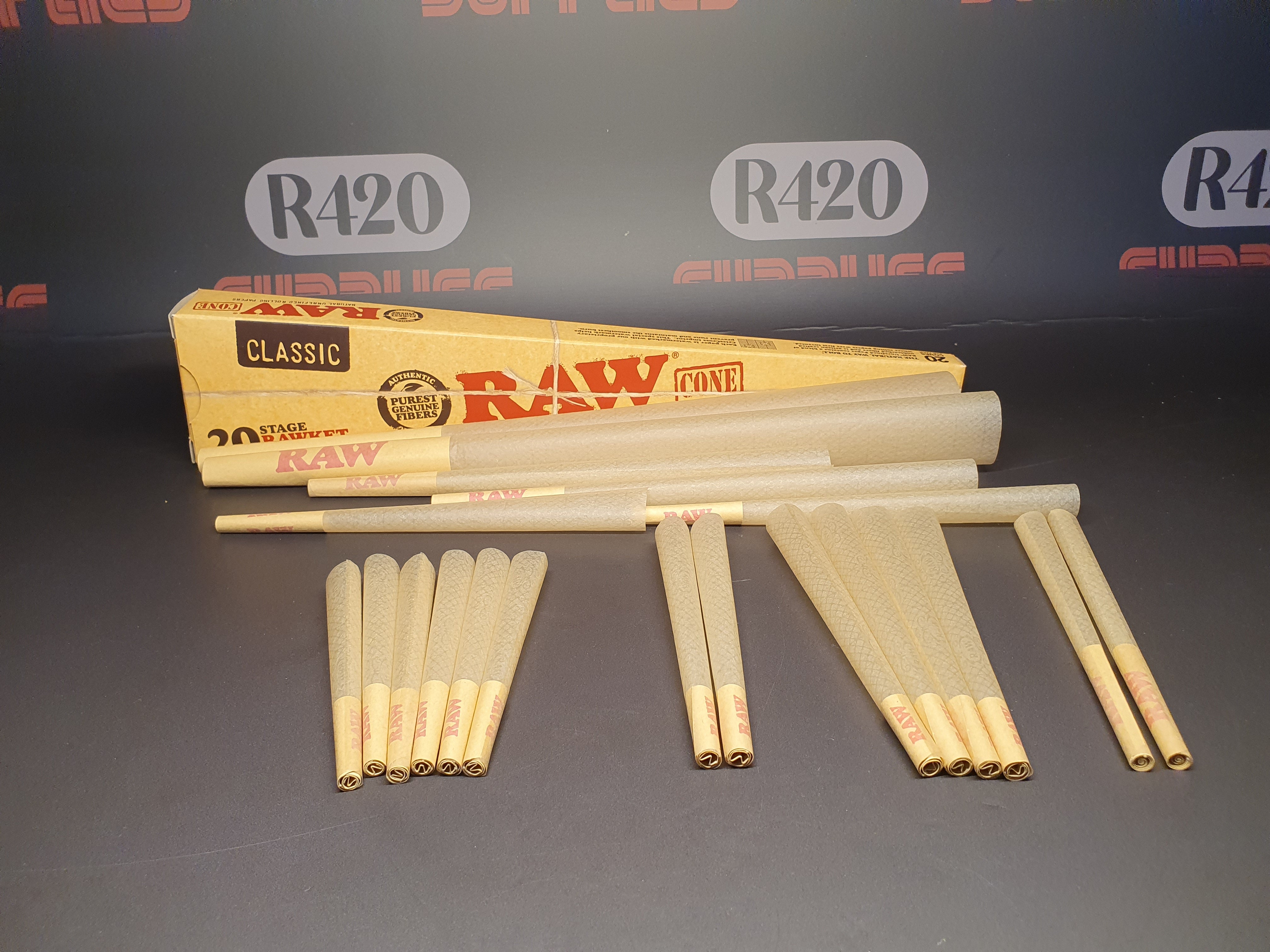 RAW 20 Stage RAWKET Launcher - 20 Cones