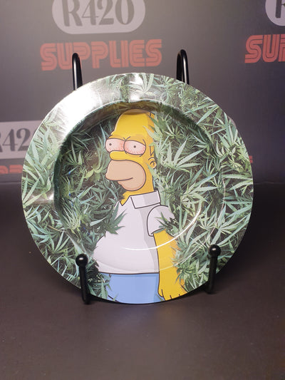 Stoned Homer - Metal Ashtray