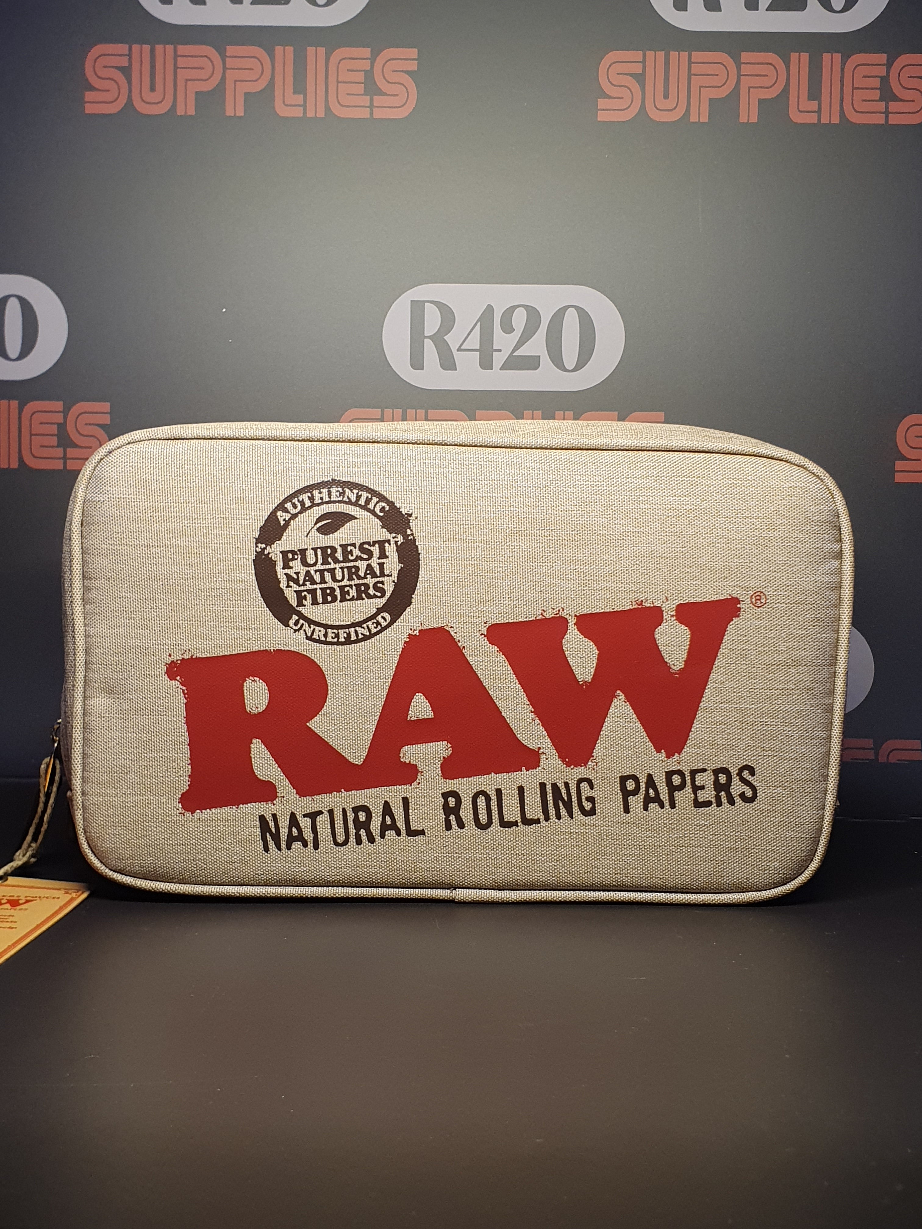 RAW Smell Proof Smoker's Pouch - Large