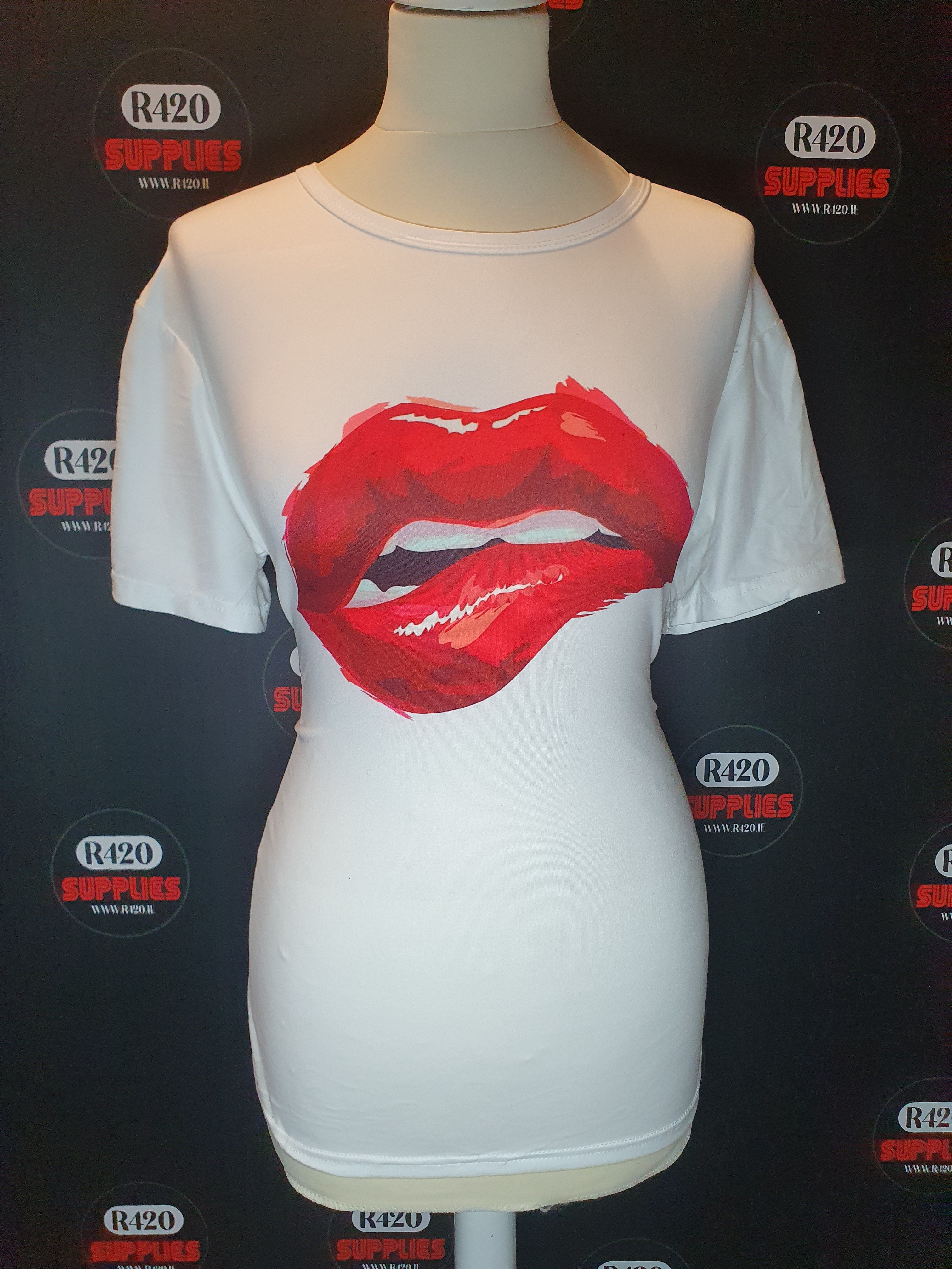 Lips Printed T-Shirt