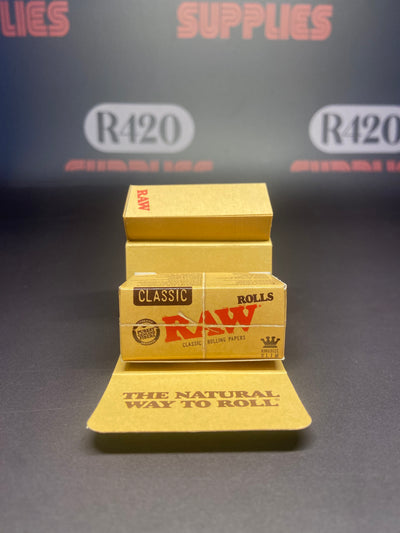 RAW Klassieke Kingsize Slanke Rollen - 5 Meter
