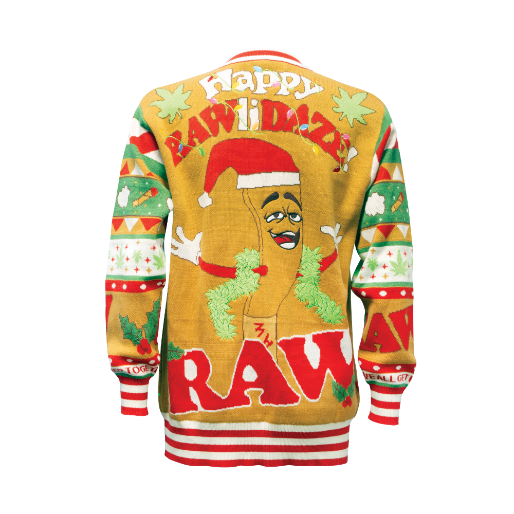 RAW UGGO Christmas Cardigan