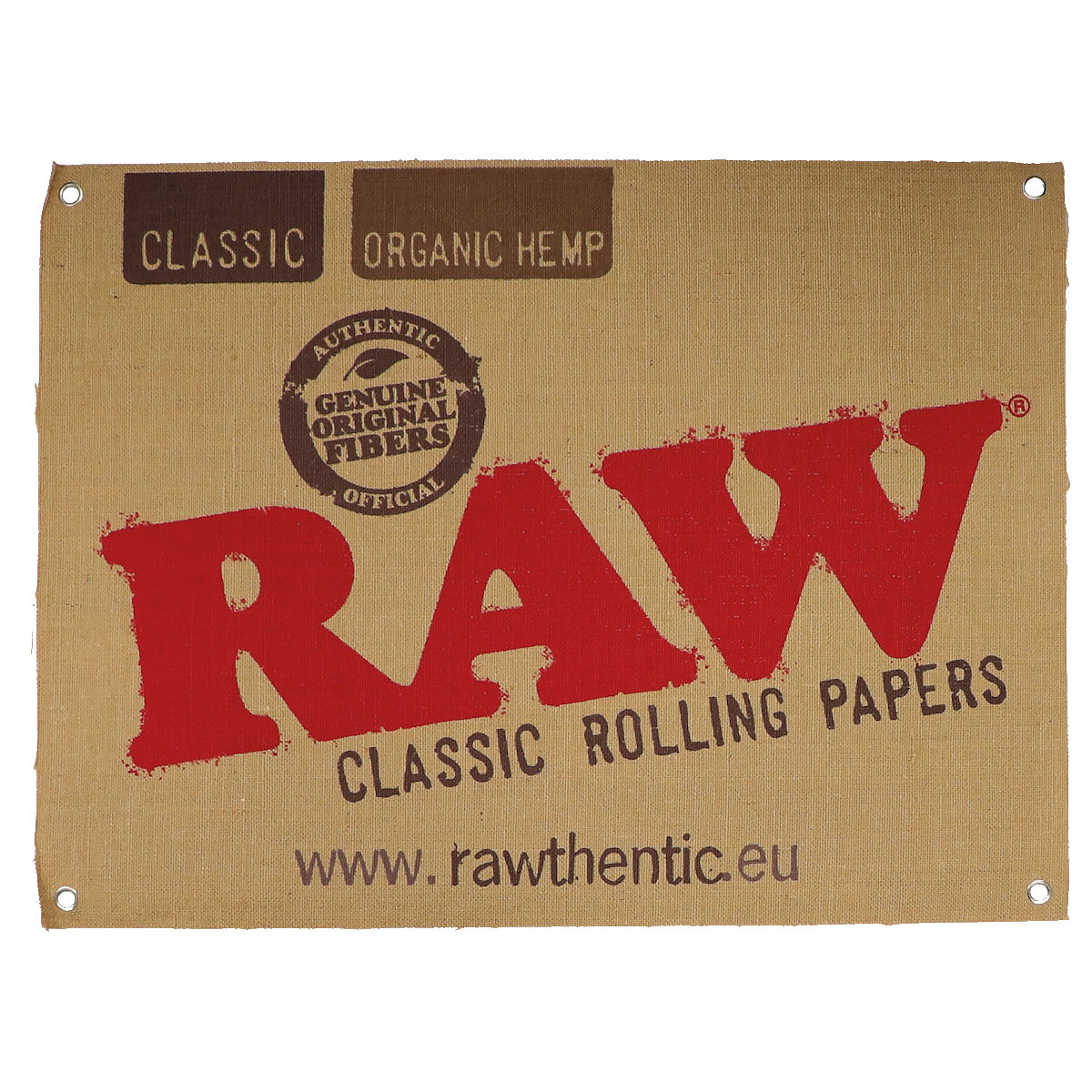 RAW Smoked Here Houten Bord - 30x23cm