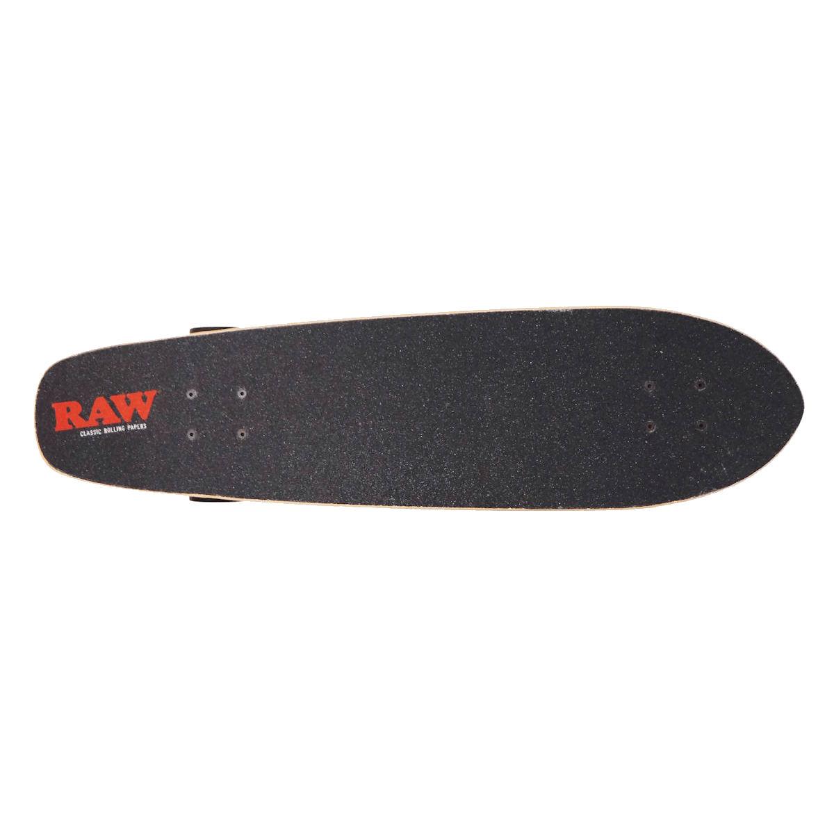 RAW® SKATE BOARD – BRAZIL GIRL WHEELS & GRIP TAPE – FULLY ASSEMBLED