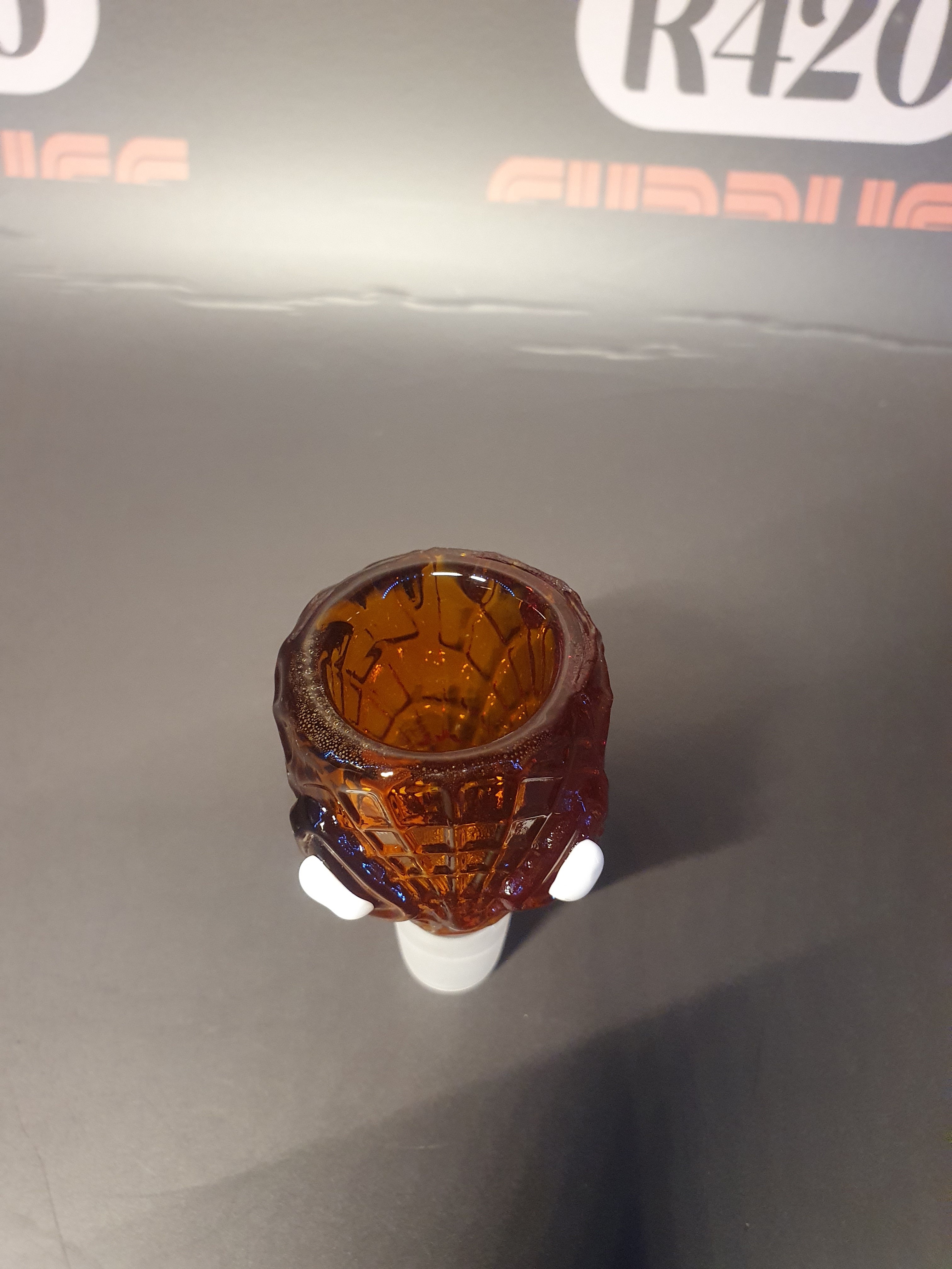 Spiderman Amber Bowl - 18mm Male