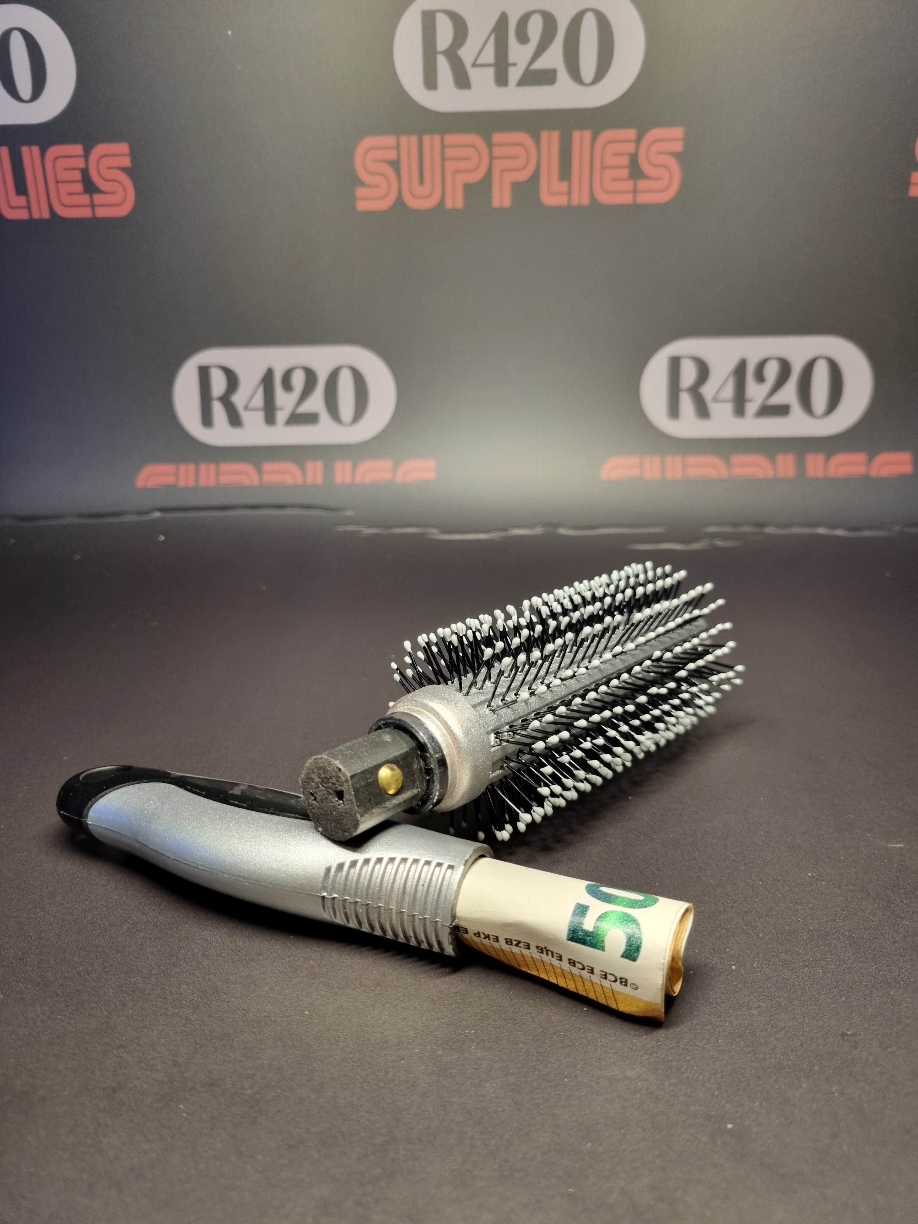 Hairbrush Safe / Stash
