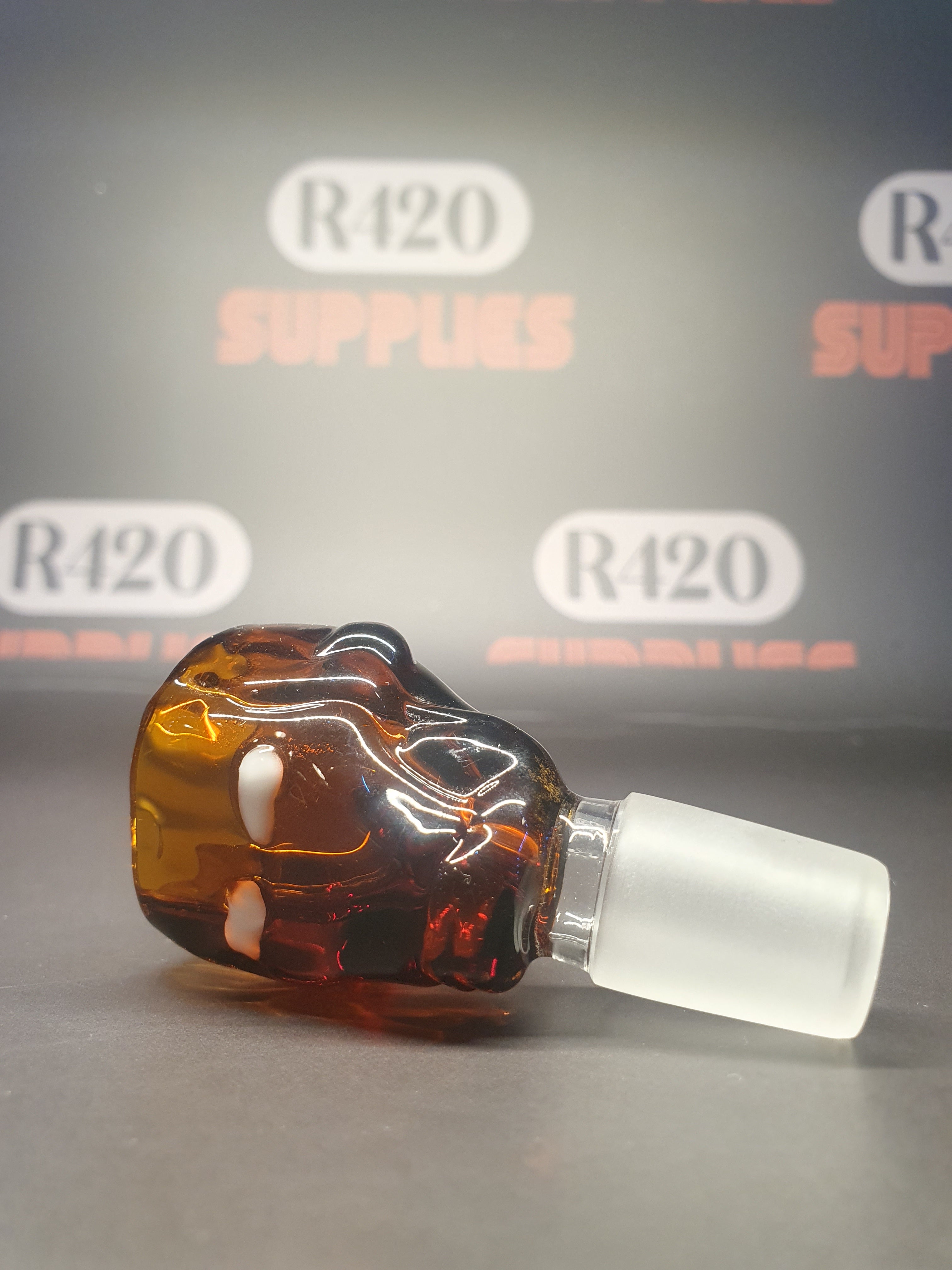 Iron Man Amber Bowl - 18mm Male