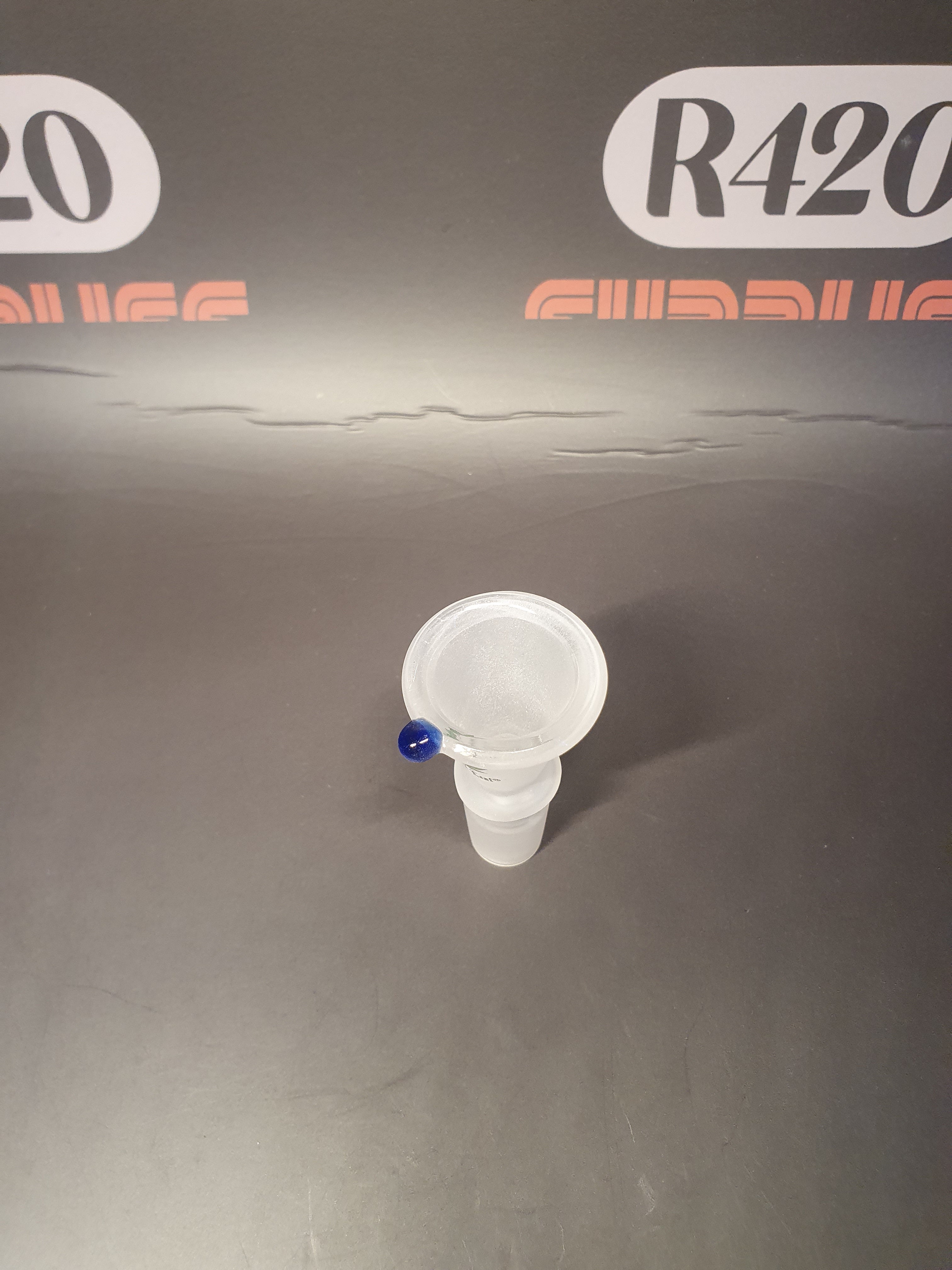 Glass Bowl - 18mm Male - Funnel Type - Frosted