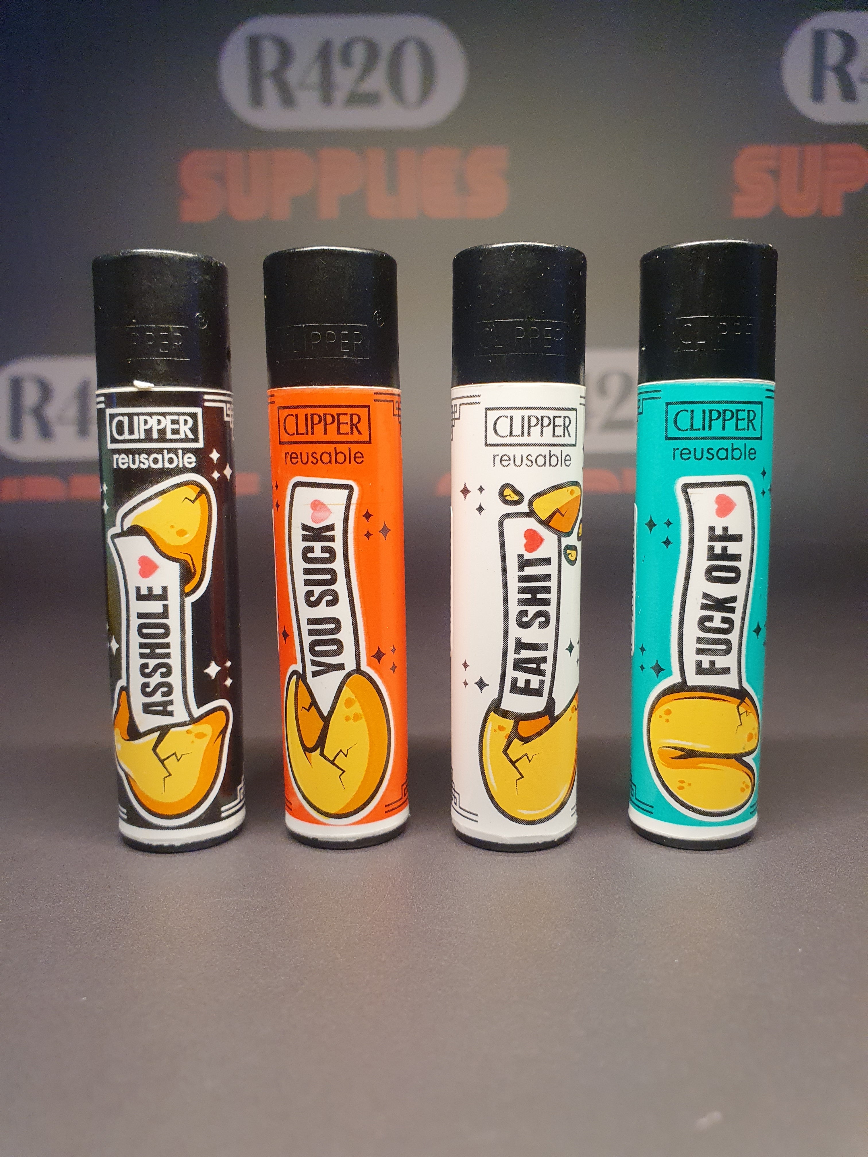 Clipper Lighter - Fortune Cookies