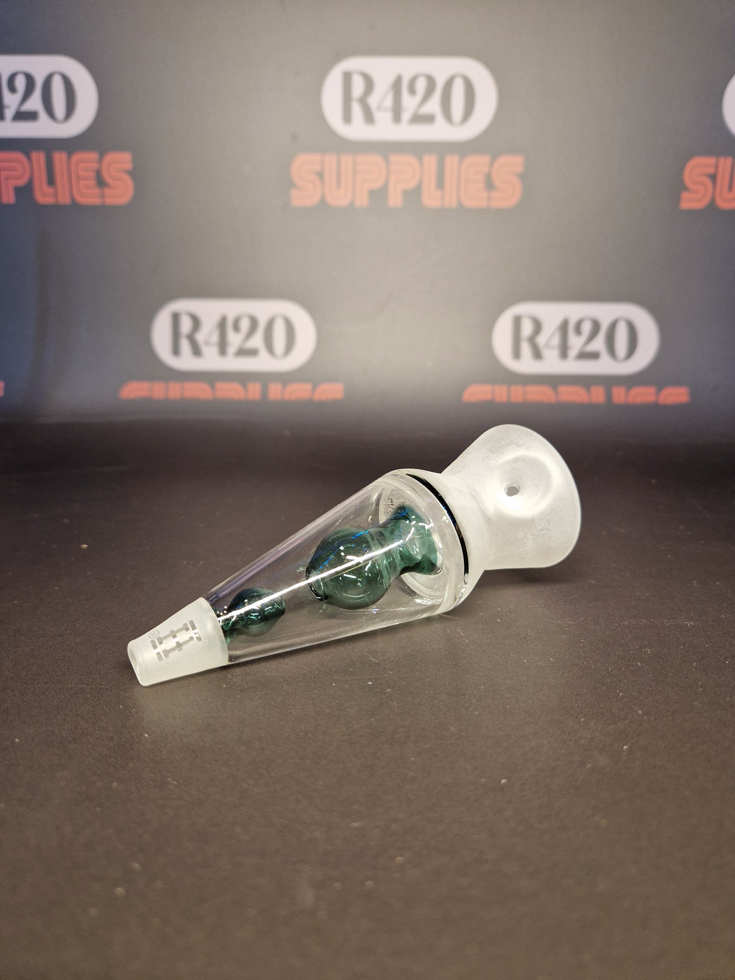 Hemper Glass Pipe - 70's Lava Lamp