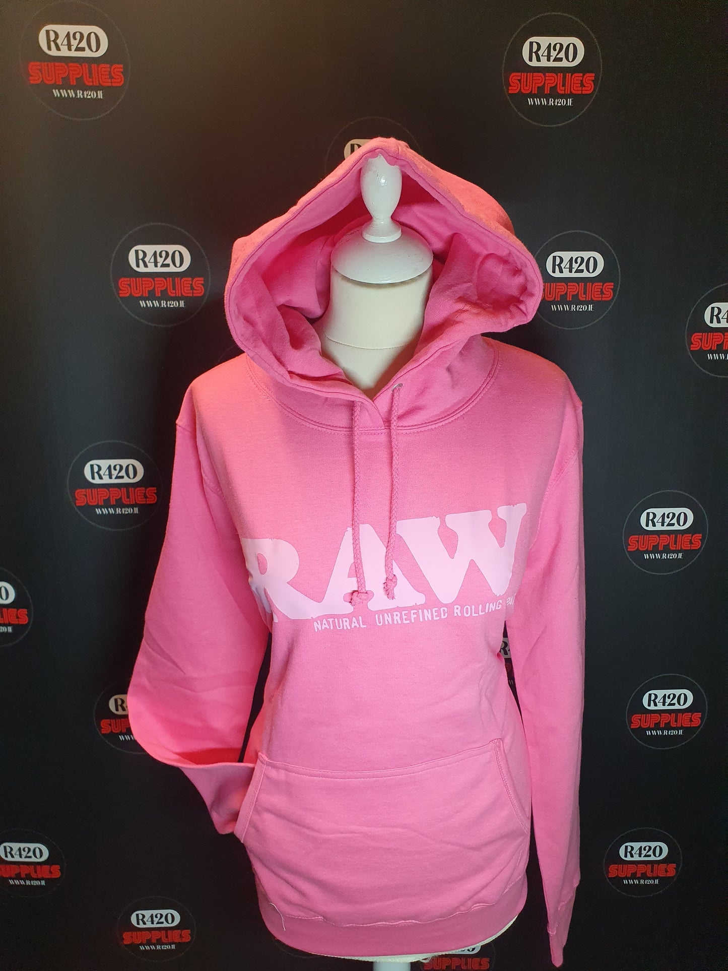 RAW Pink on Pink Hoodie