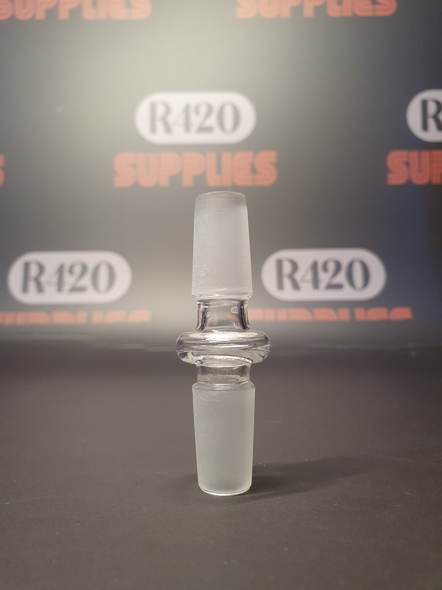 Glazen Adapter - 14mm Mannelijk naar 14mm Mannelijk