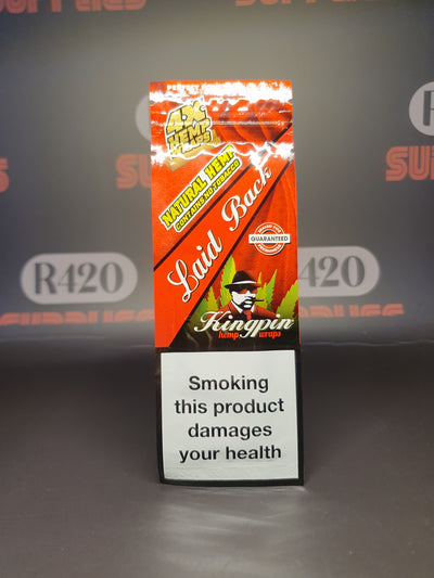 Kingpin Hennep Wraps - 4 Pack - Relaxt