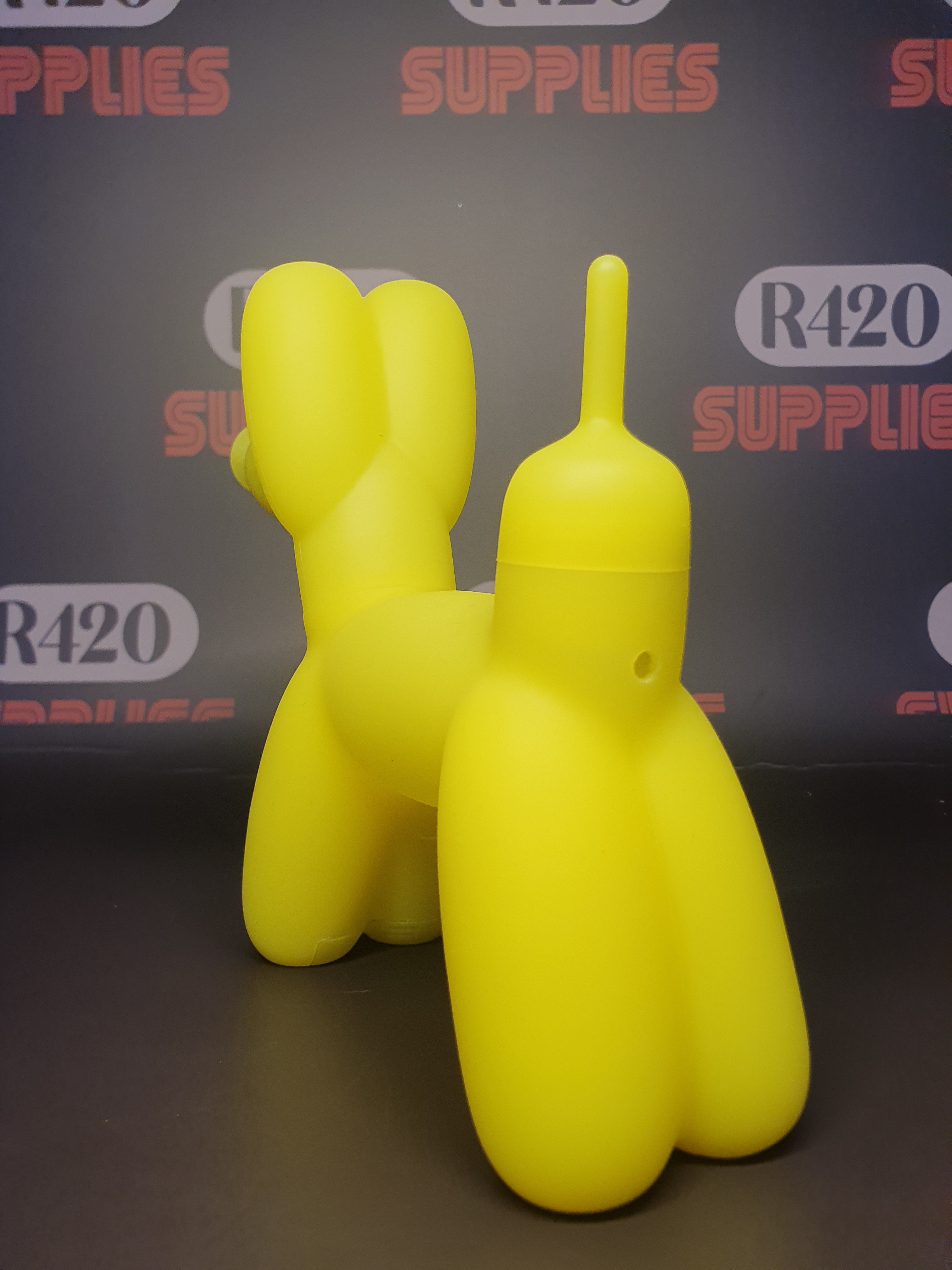 PieceMaker "K9" Silicone Water Pipe - Yellow