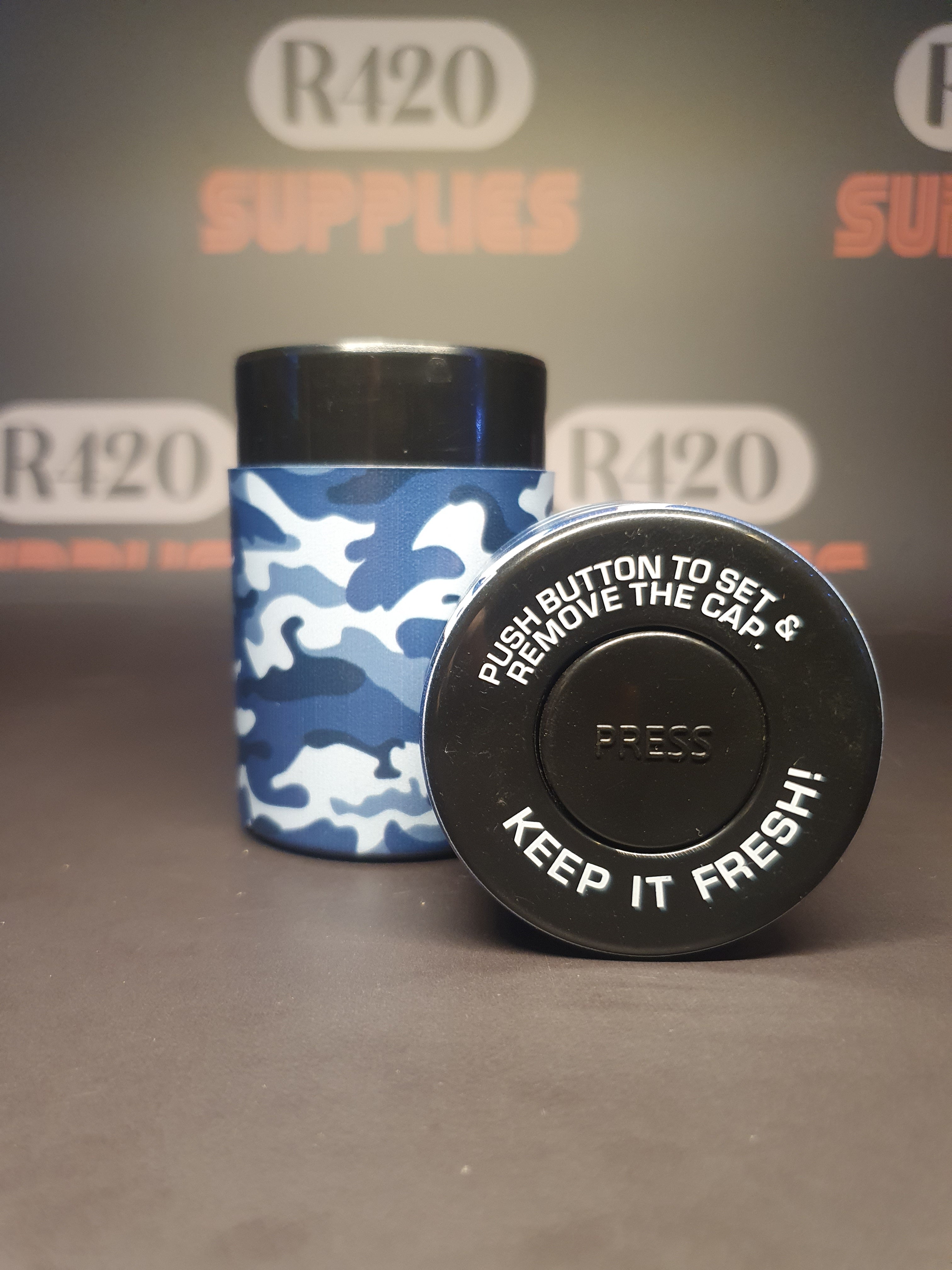 Plastic Airtight Storage Container - Camo