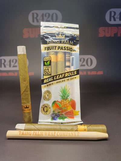 King Palm Mini Rolls - 2 Stuks - Fruit Passie