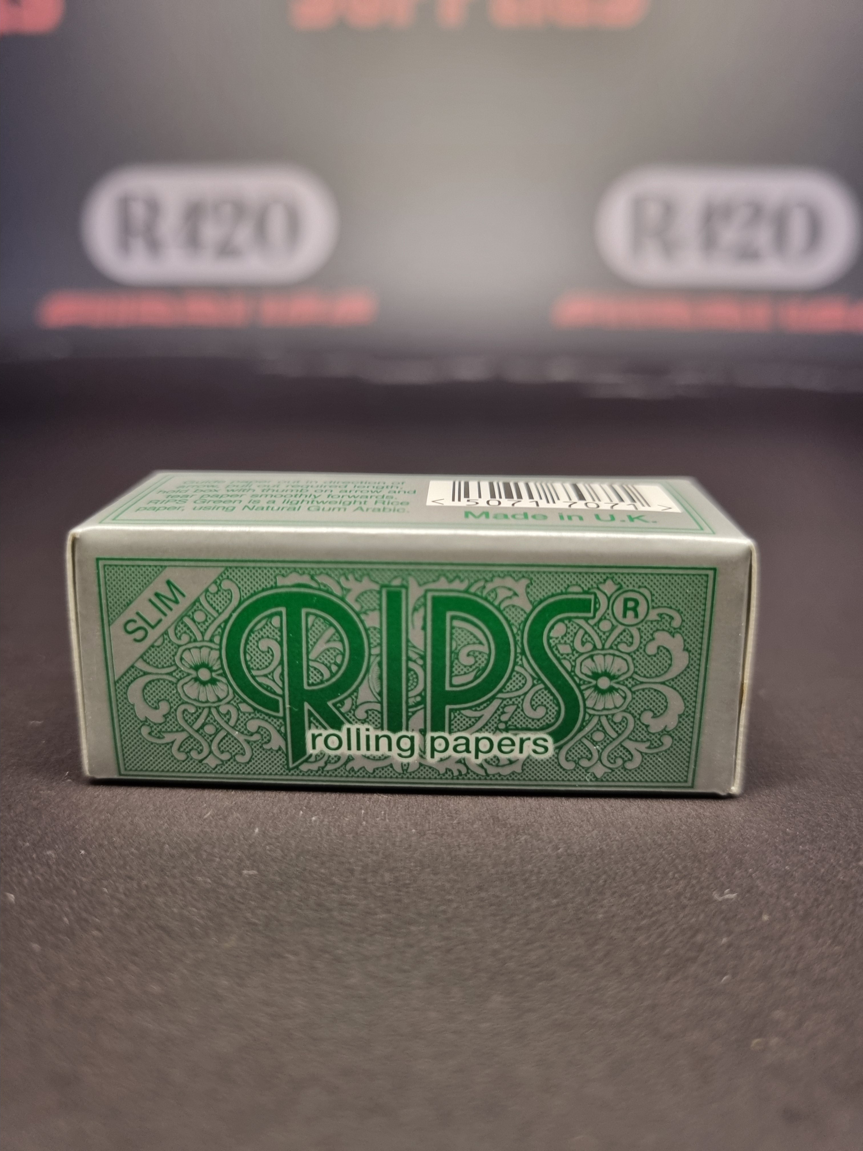 RIPS Green Kingsize Slim Rolls - 5 Meter