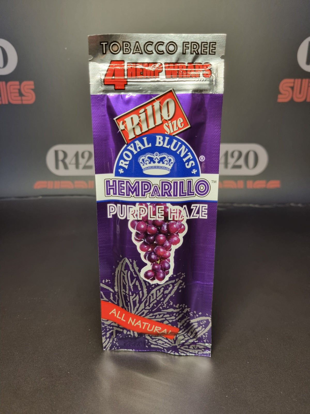 Hemparillo 4-pack hennepblunts - Purple Haze