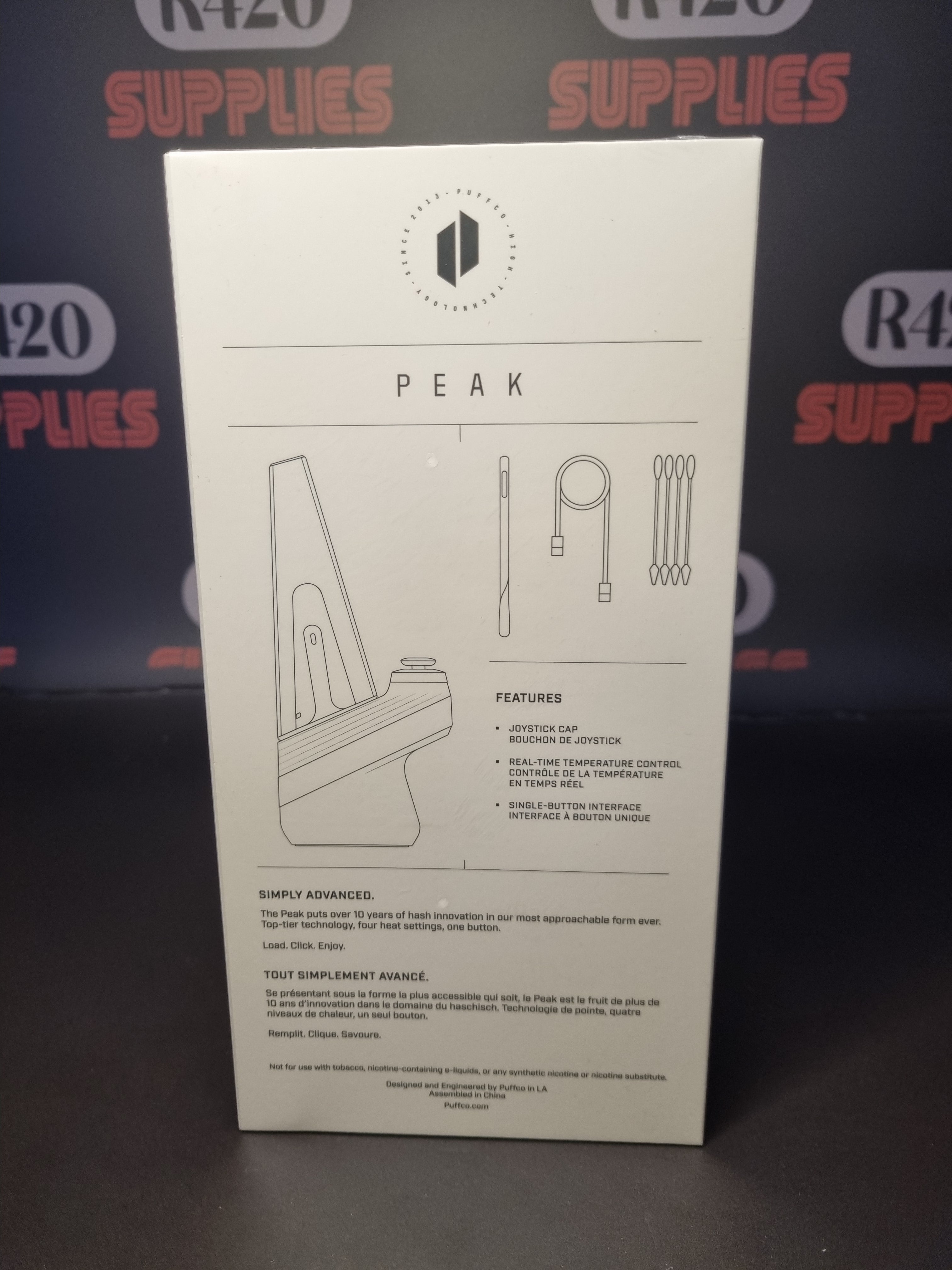 Puffco Peak - New Model Portable Concentrate Vaporiser - Cloud