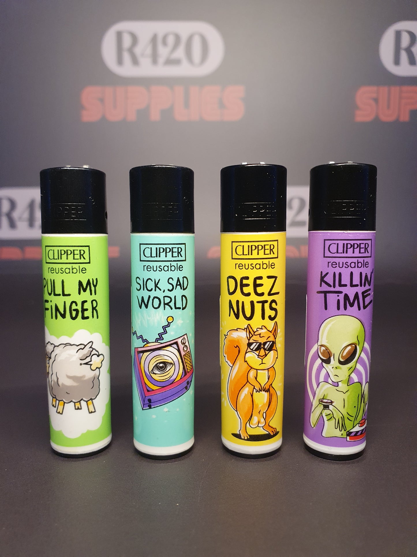 Clipper Lighter - Mix Slogan #4