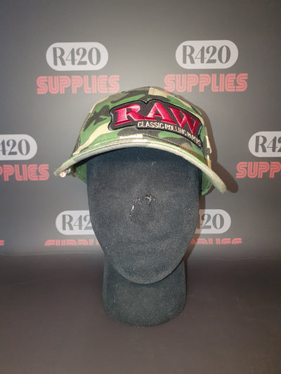 RAW Poker Cap - Camo