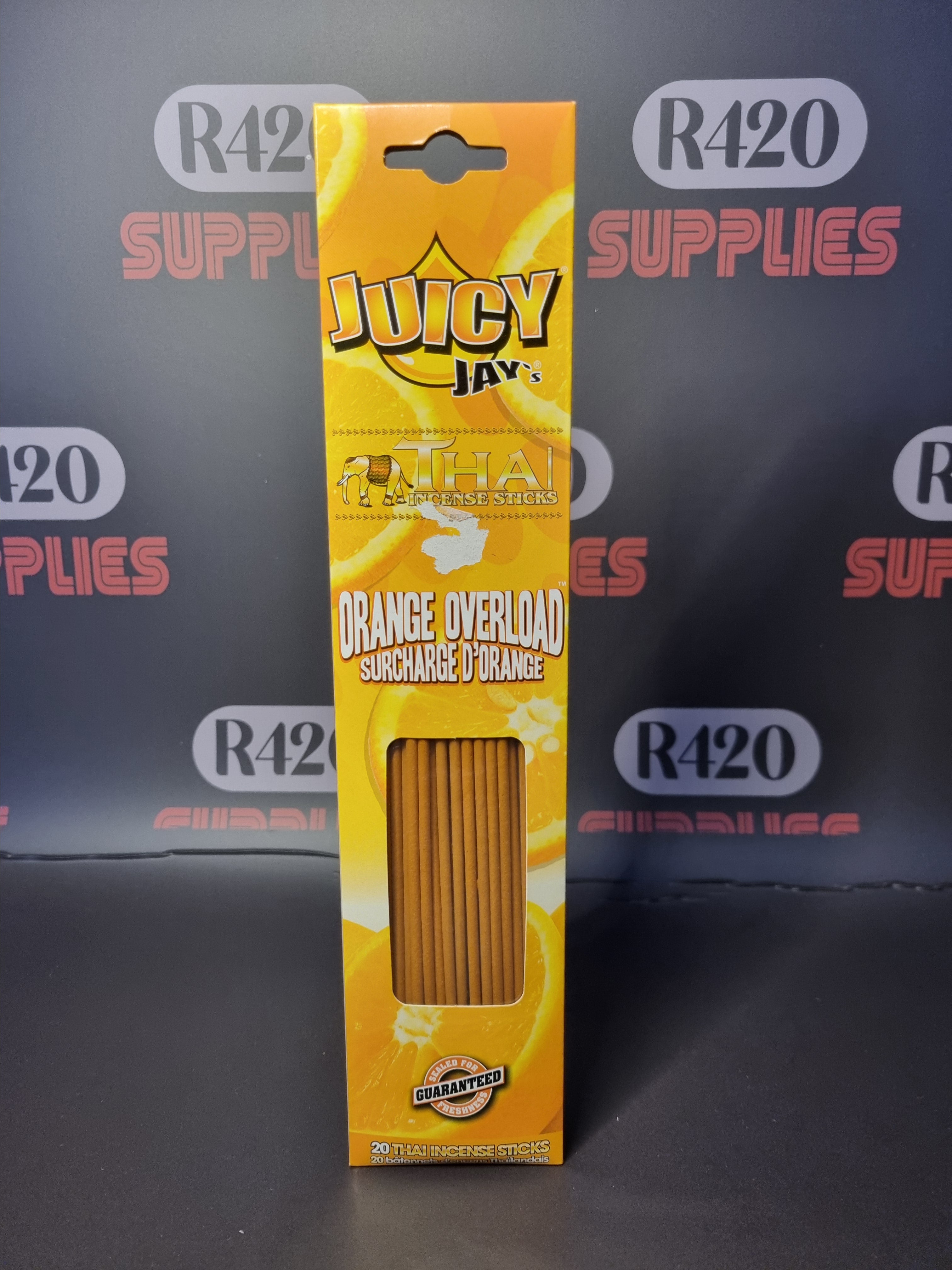 Juicy Jay's Thai Incense Sticks - Orange Overload