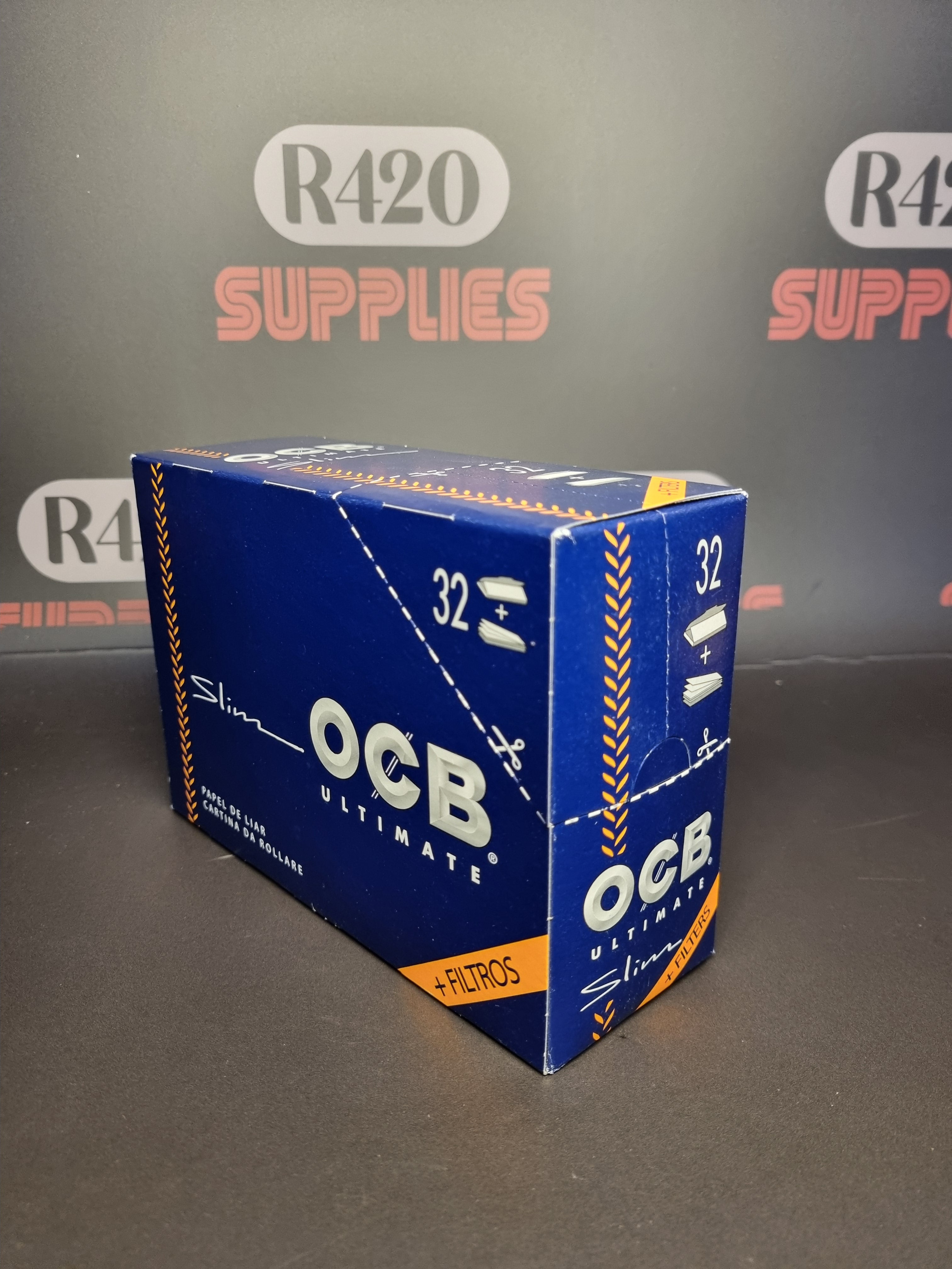 OCB Ultimate Kingsize Slim + Tips Combi Pack