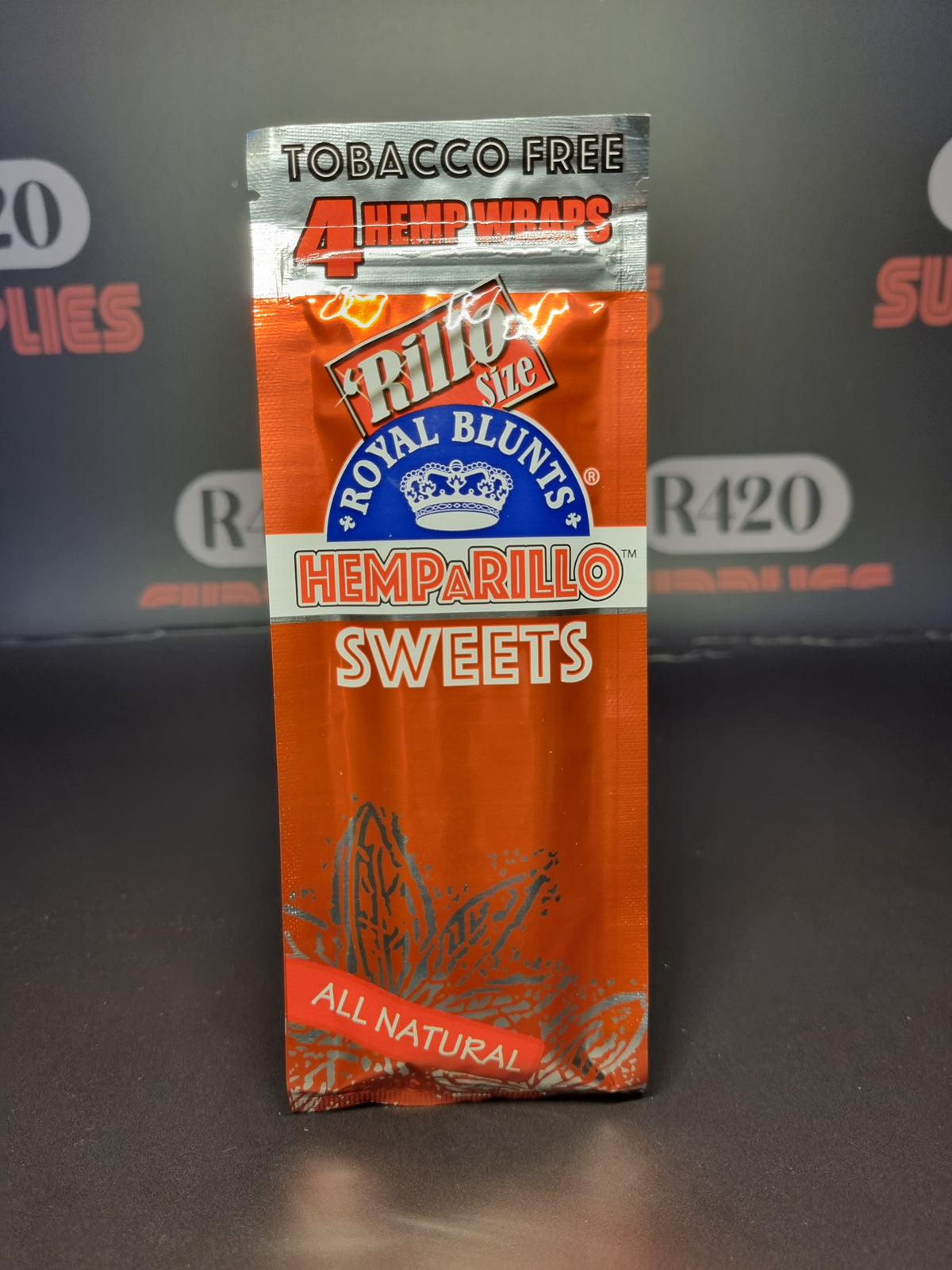 Hemparillo 4-pack hennepblunts - snoepjes