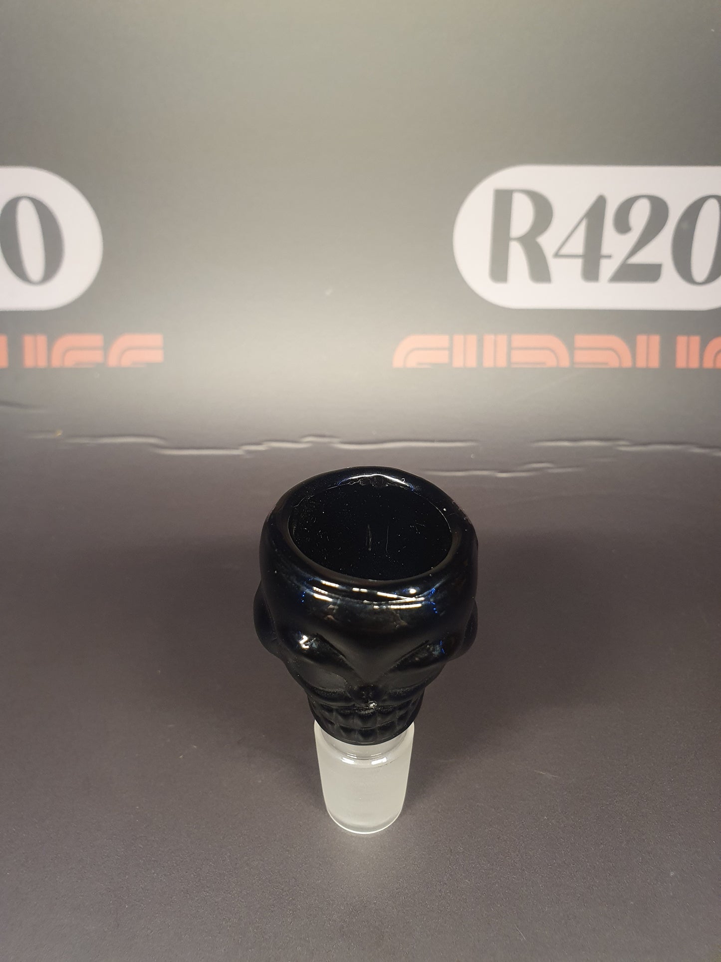 Black Skull Bowl - 18mm Male