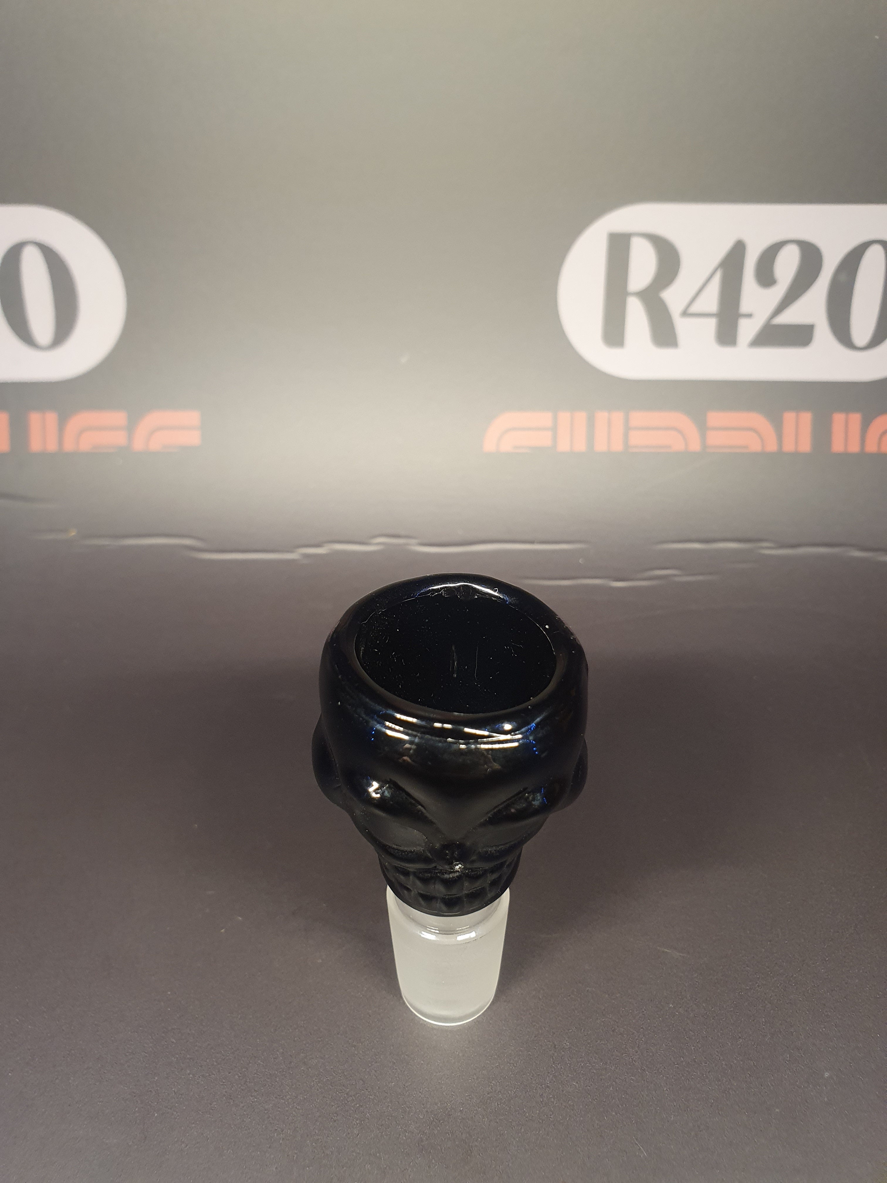 Black Skull Bowl - 18mm Male