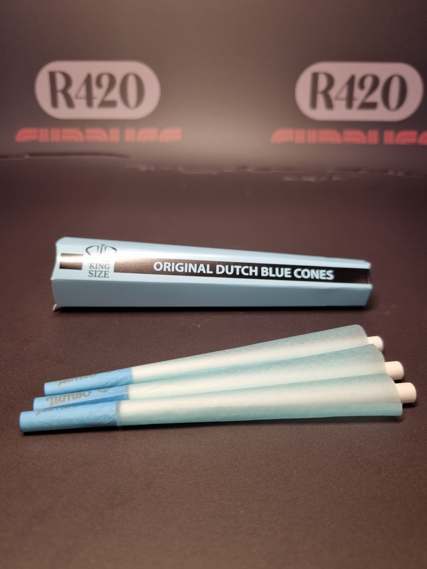 Jumbo Kingsize Blauwe Kegels - 3 Pk