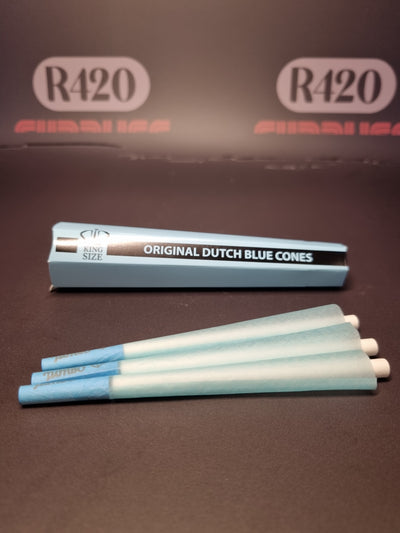 Jumbo Kingsize Blue Cones - 3 Pk