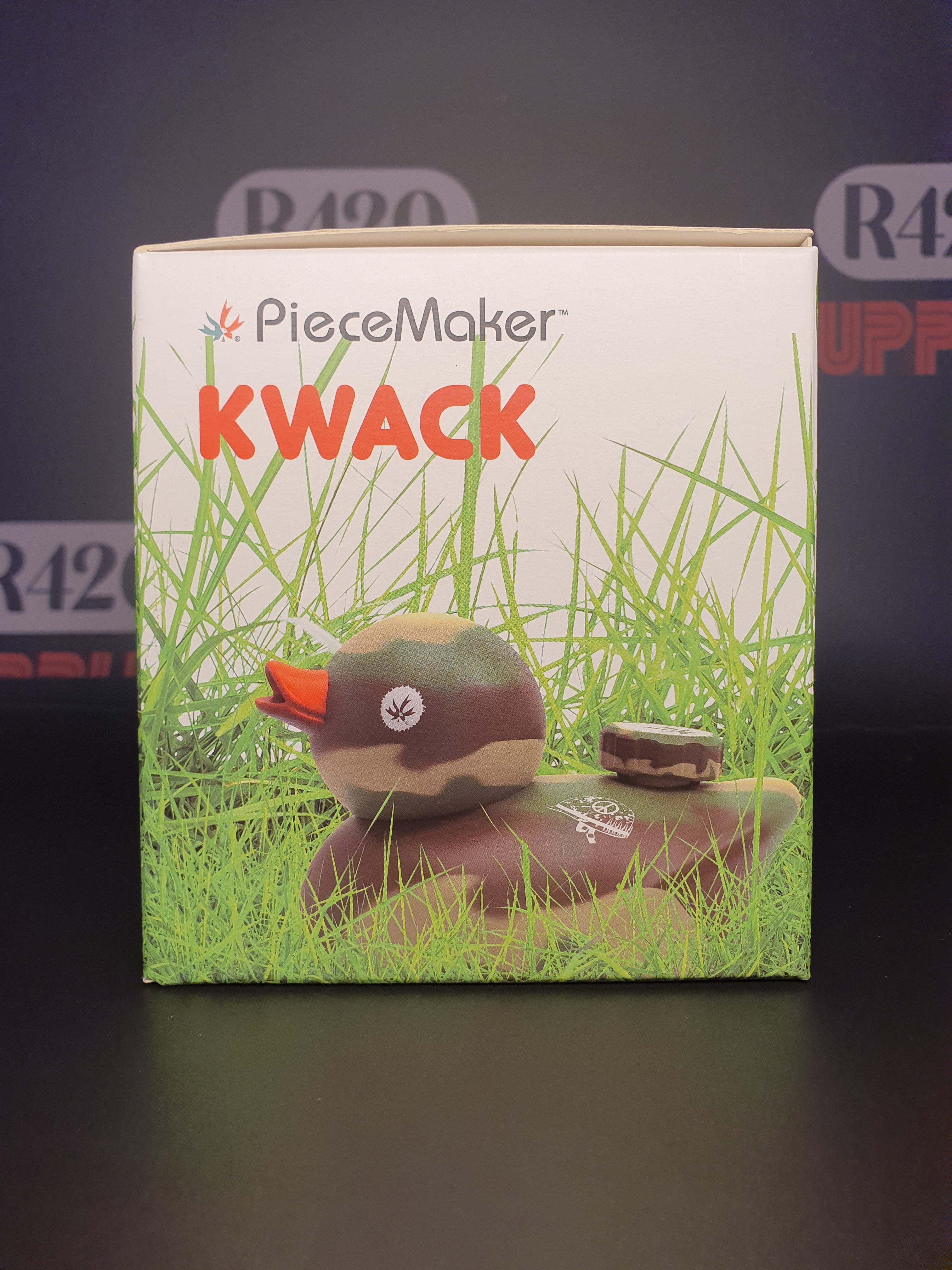 PieceMaker "Kwack" Silicone Water Pipe - Camo