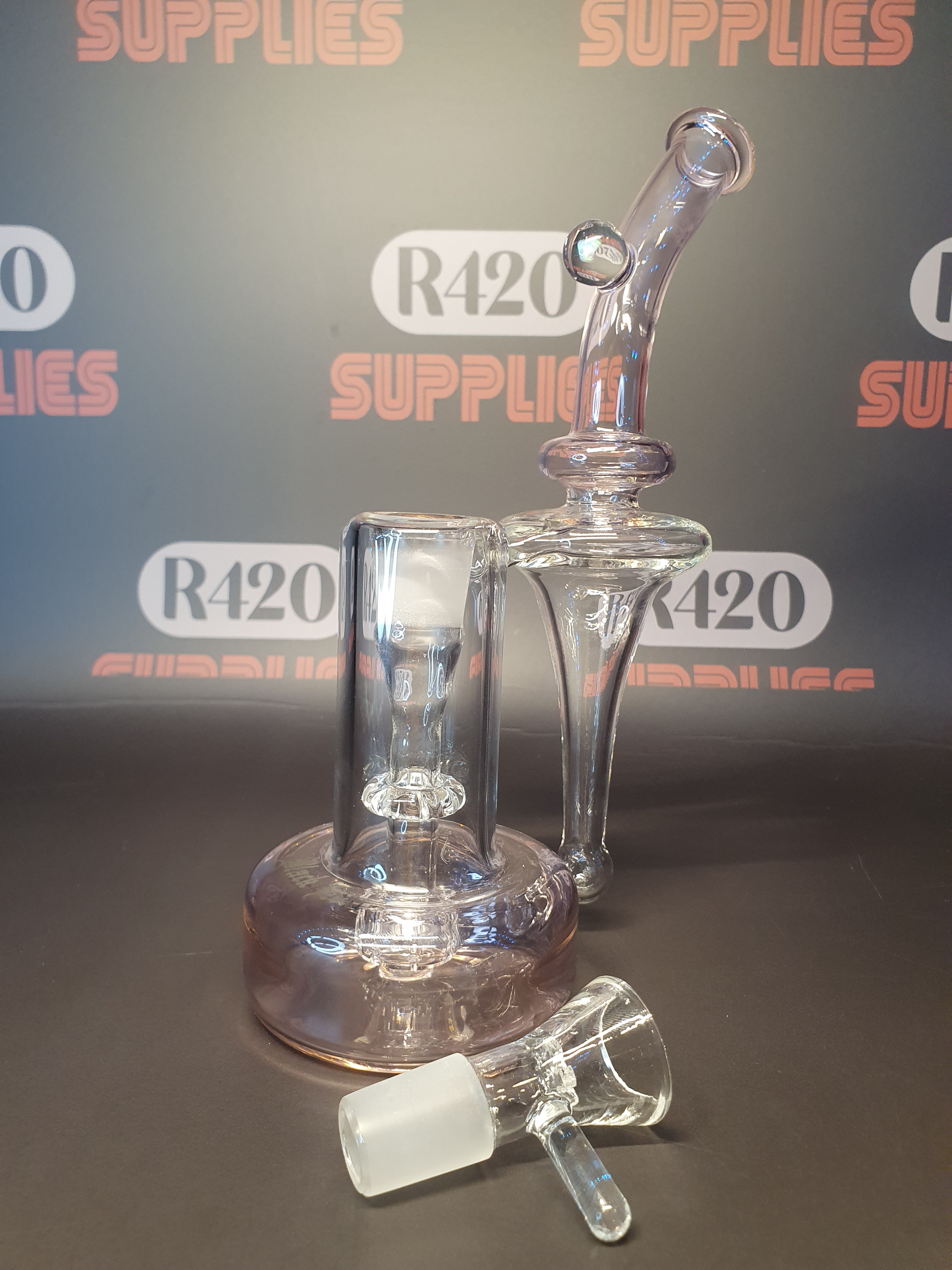 Black Leaf - Recycler Rig RBR-Style - Pink