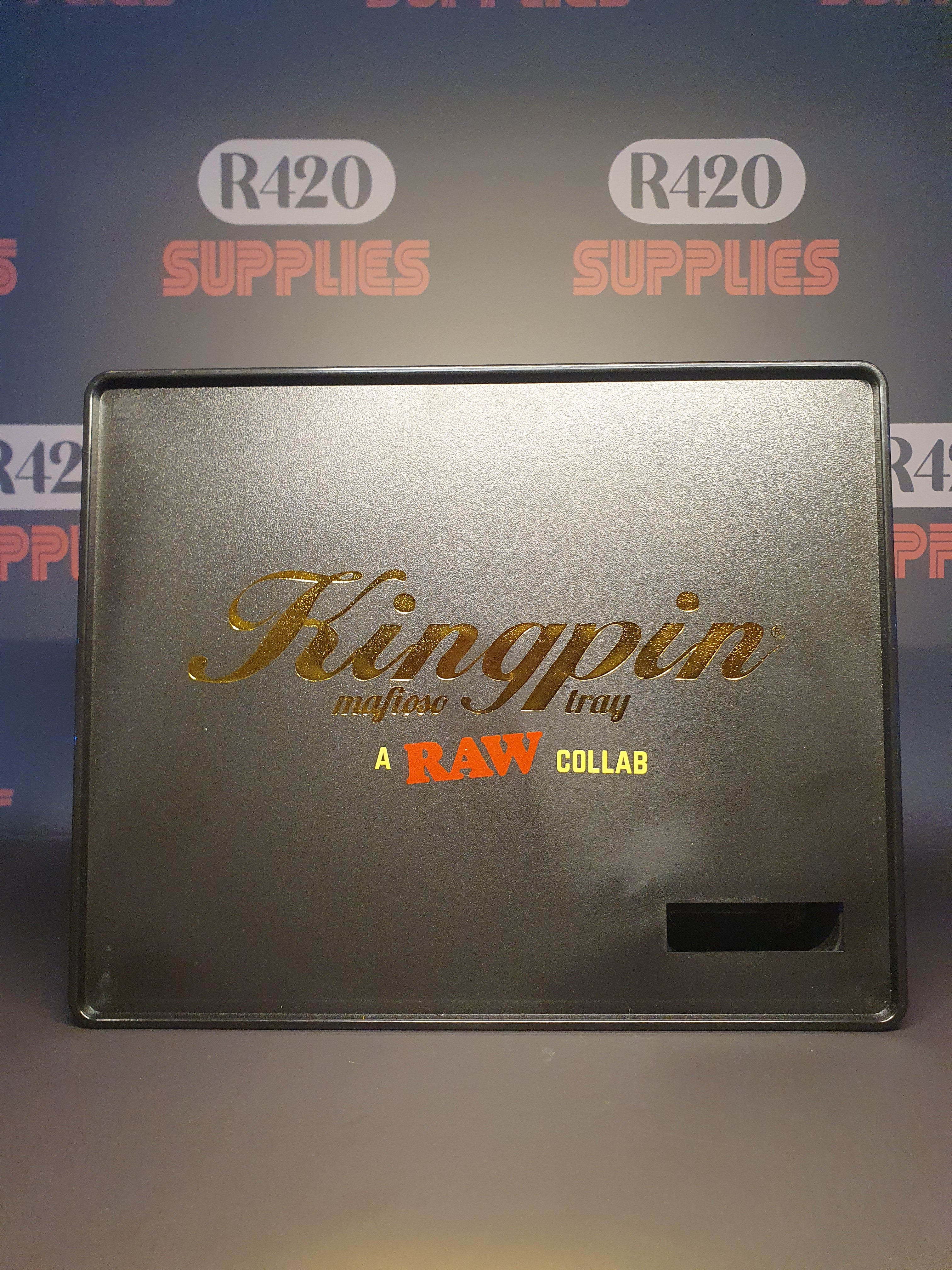 RAW x Kingpin Mafioso Rolling Tray