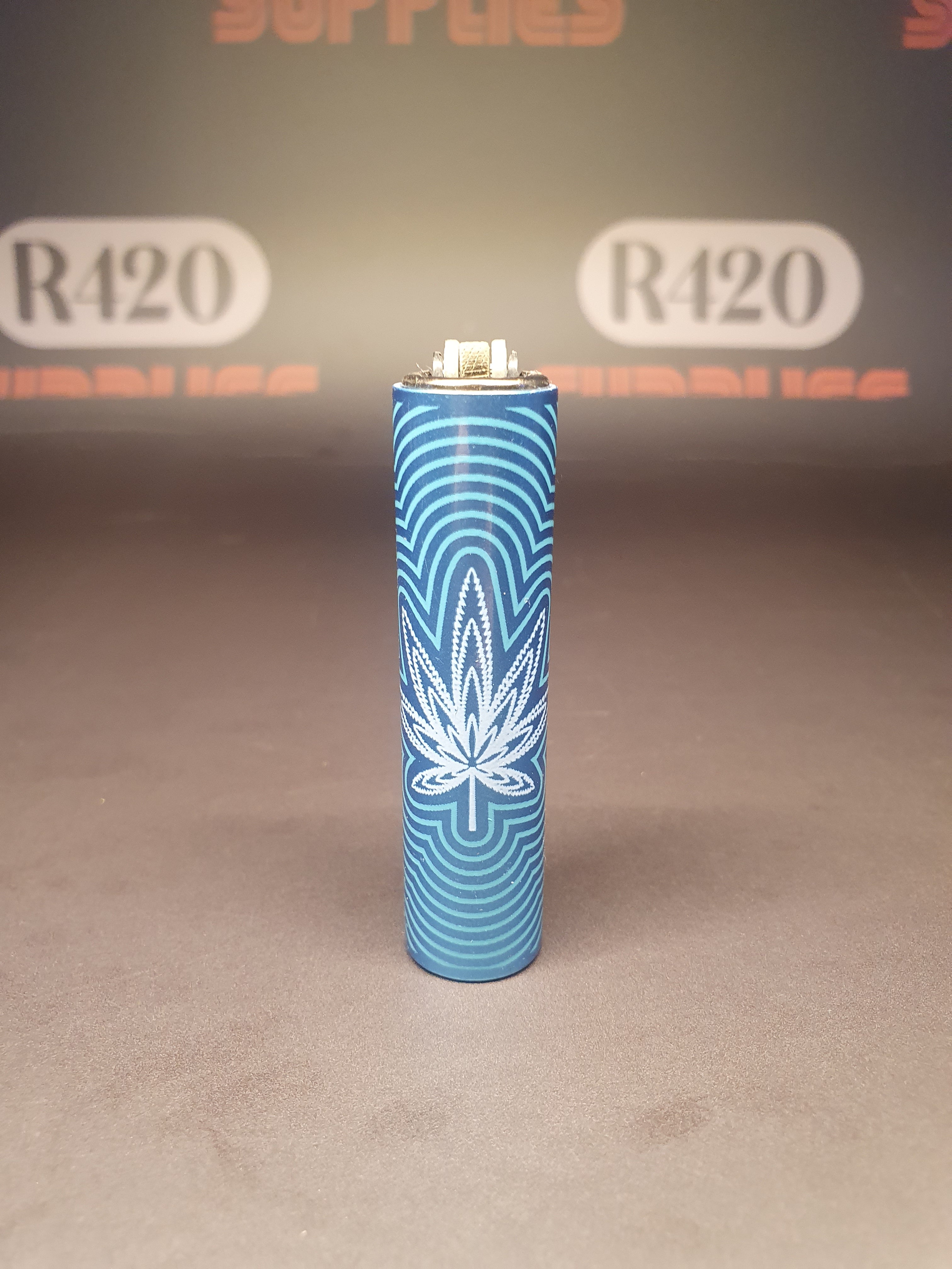 Mini Clipper Lighter With Metal Outer Sleeve - Minimal Weed