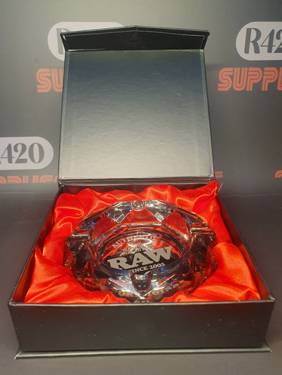 RAW Darkside Glass Ashtray